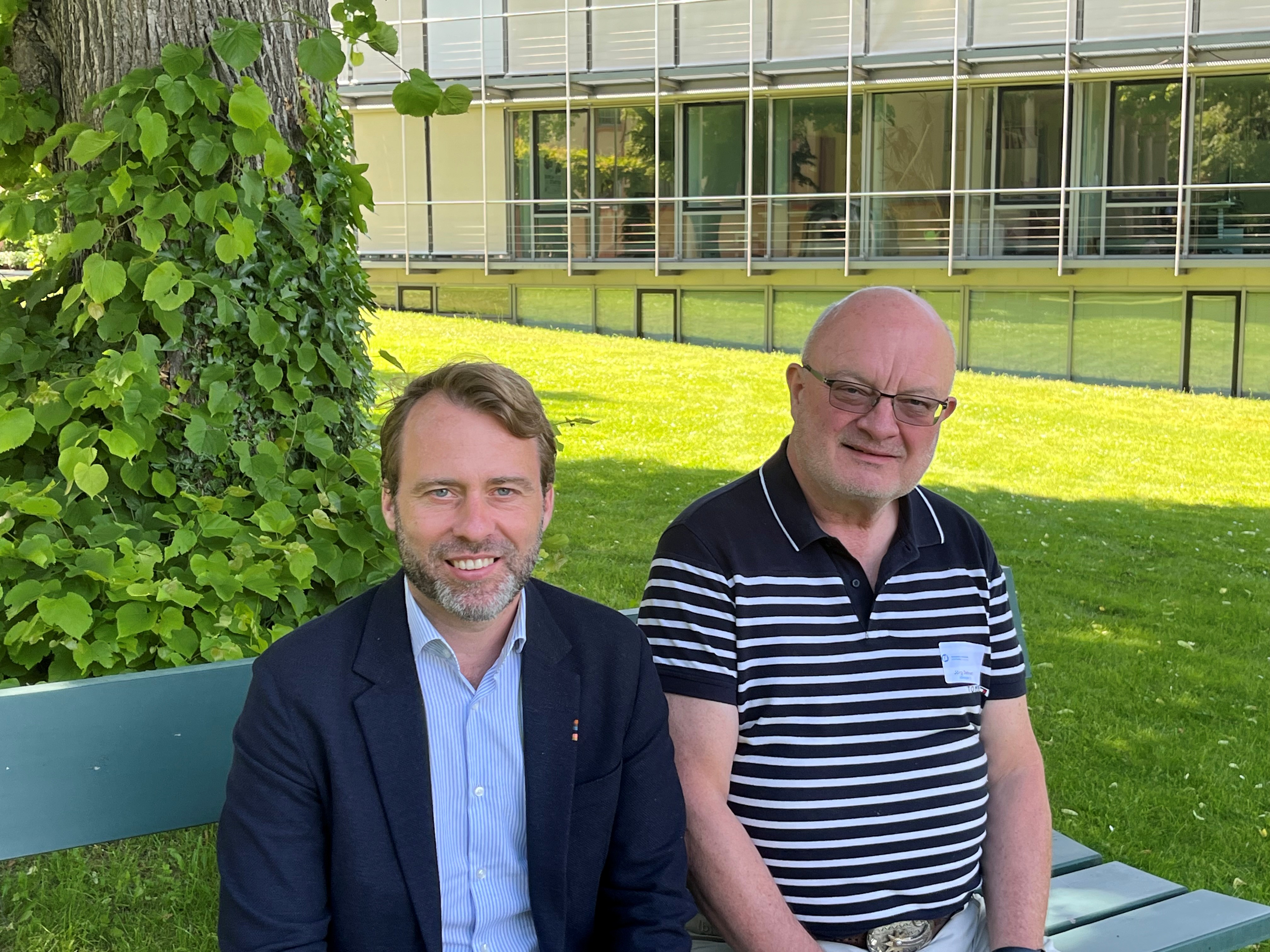 Kristof Kleemann und Jörg Dehnert