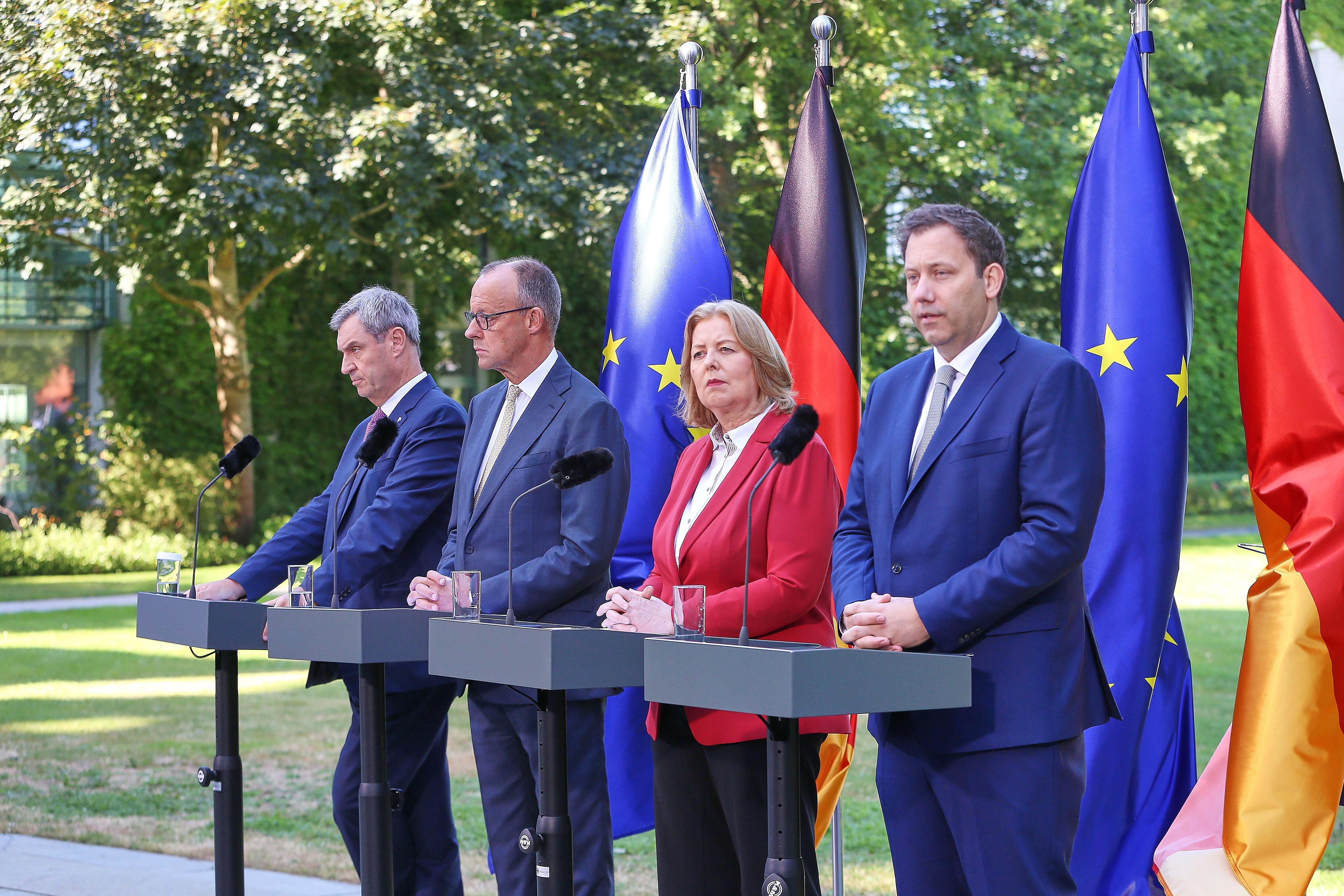 Pressekonferenz nach dem Koalitionsausschuss