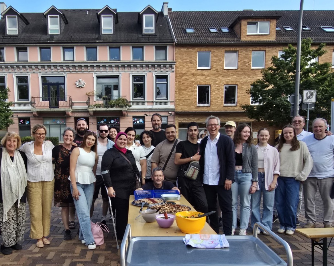 Image of delegation in Blankenese, Hamburg