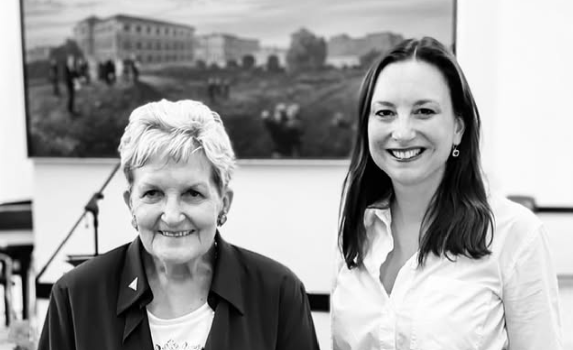 Carola von Braun und Dr. Maren Jasper-Winter