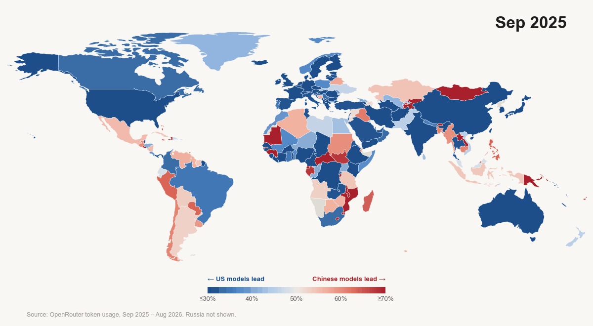 world map china share