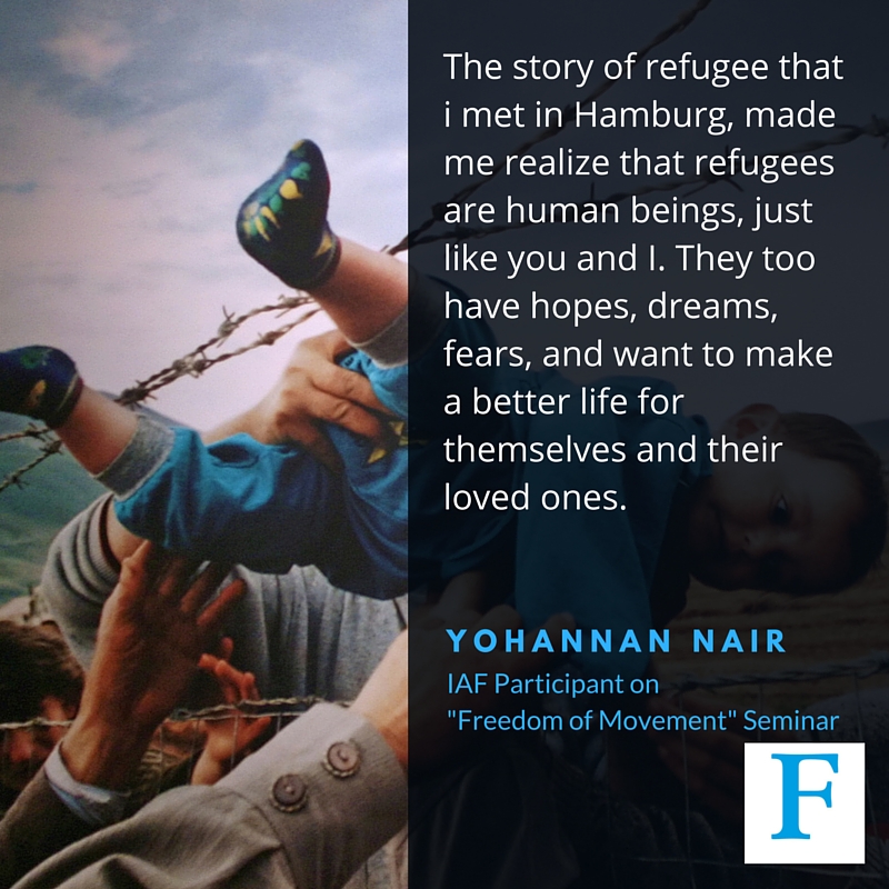 IAF Seminar, Freedom of Movement