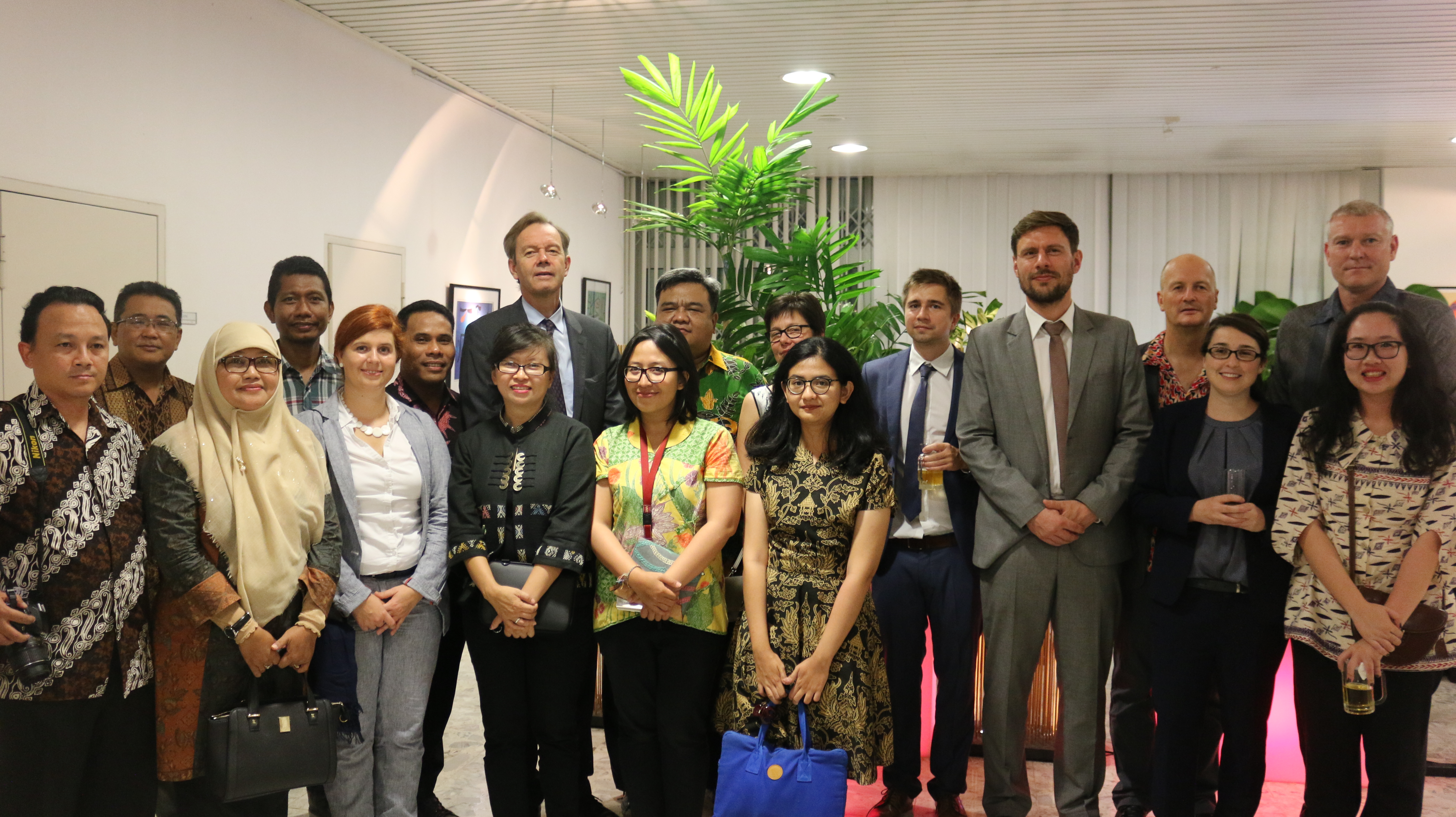 with His Excellency Mr. Michael Freiherr von Ungern-Stenberg