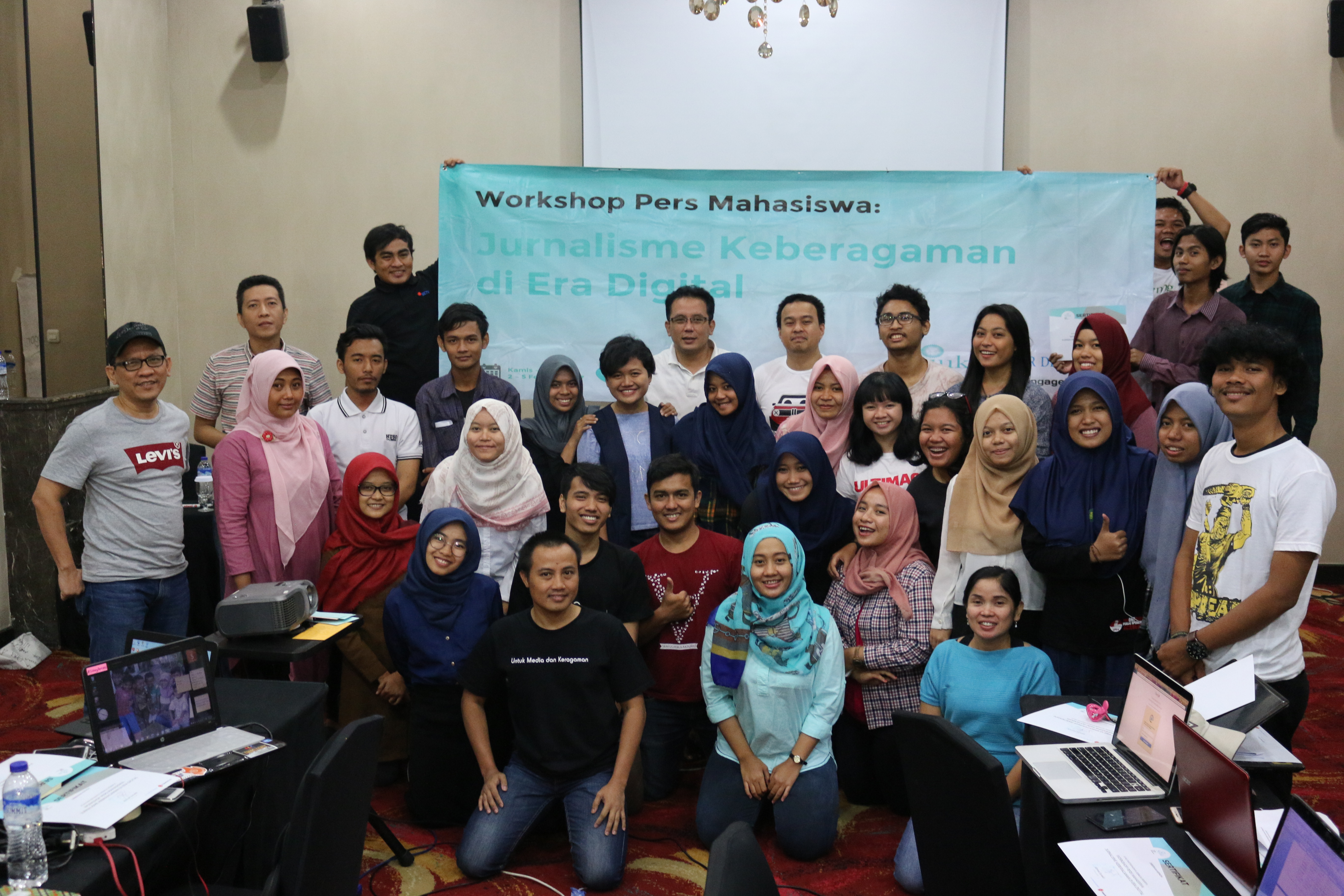 bersama peserta, FNF, Sejuk dan Kemenkumham