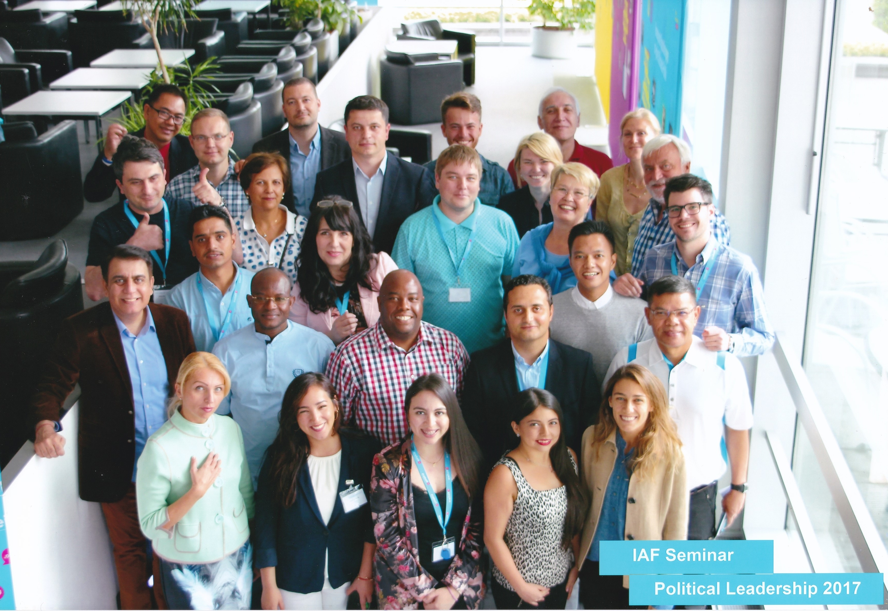 Peserta IAF Seminar "Political Leadership"