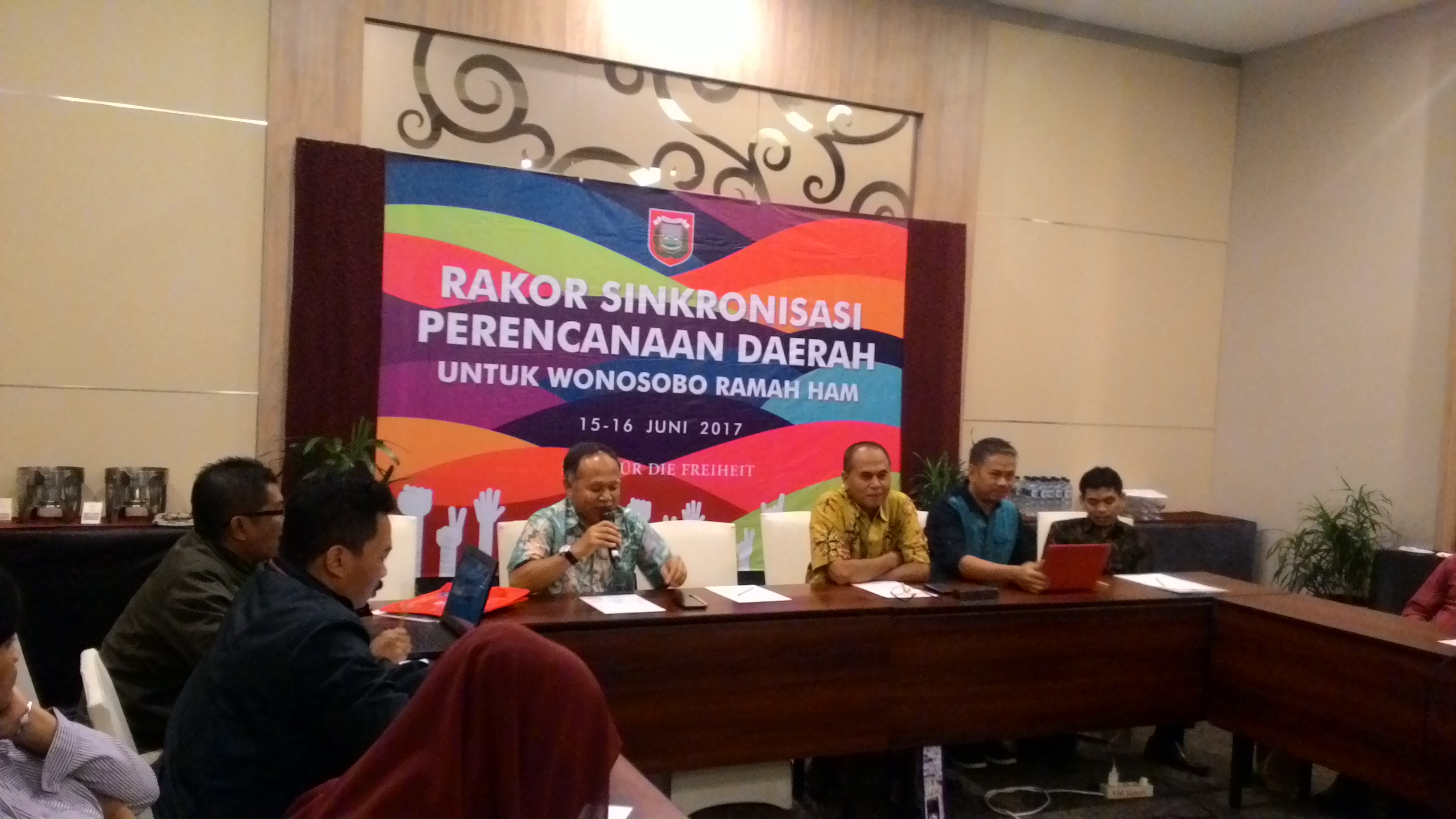 Rakor Sinkronisasi Perencanaan Daerah Untuk Wonosobo Ramah HAM