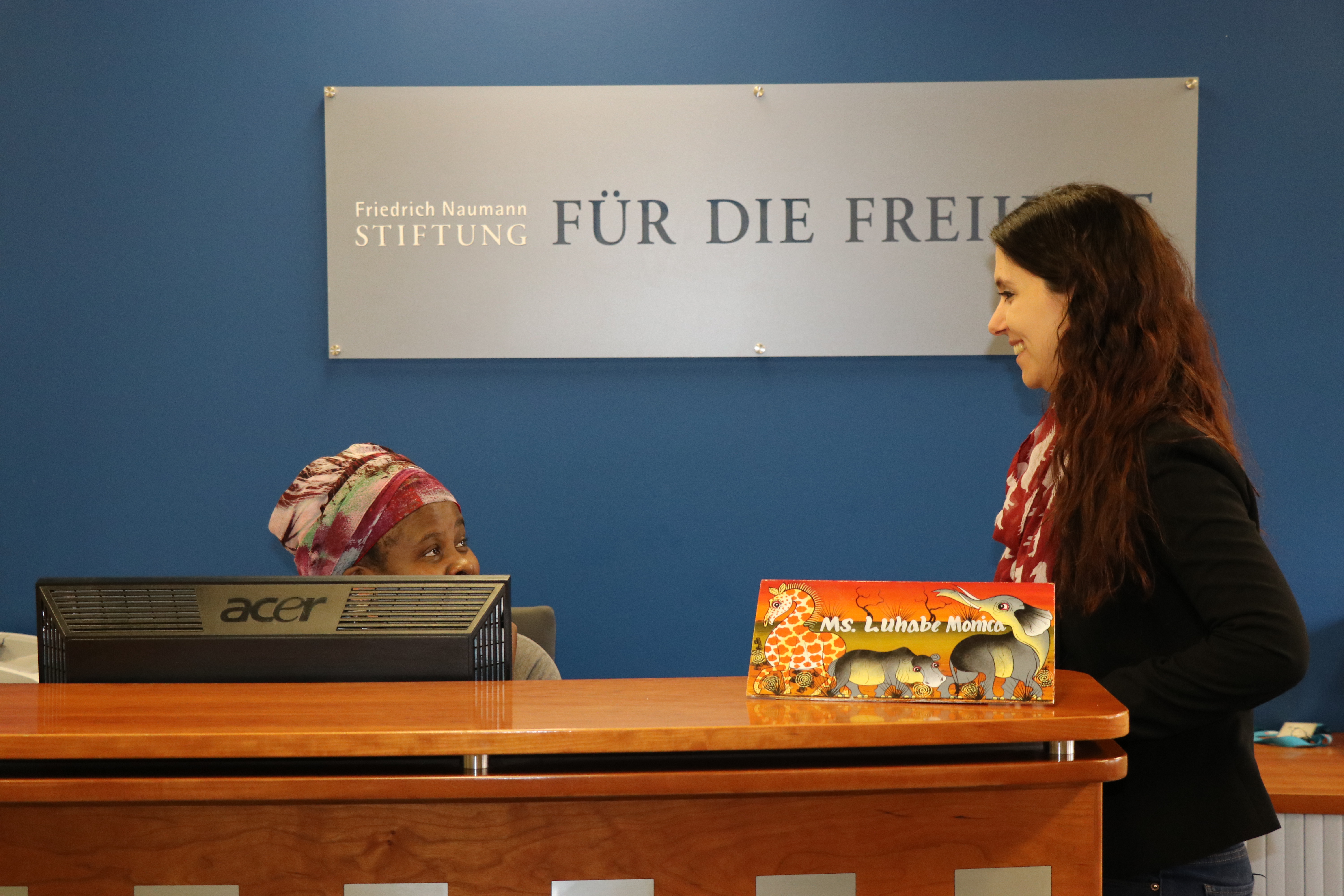 Ekaterini Georgousaki arbeitet seit 2 Jahren für die Stiftung in Johannesburg.