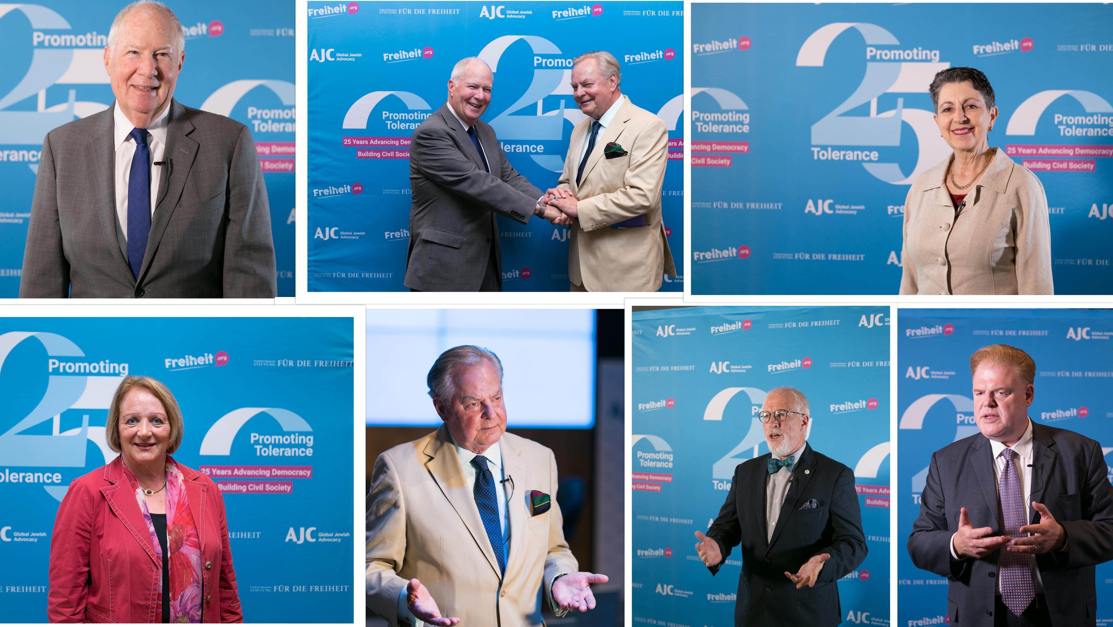 AJC and FNF at Promoting Tolerance Collage