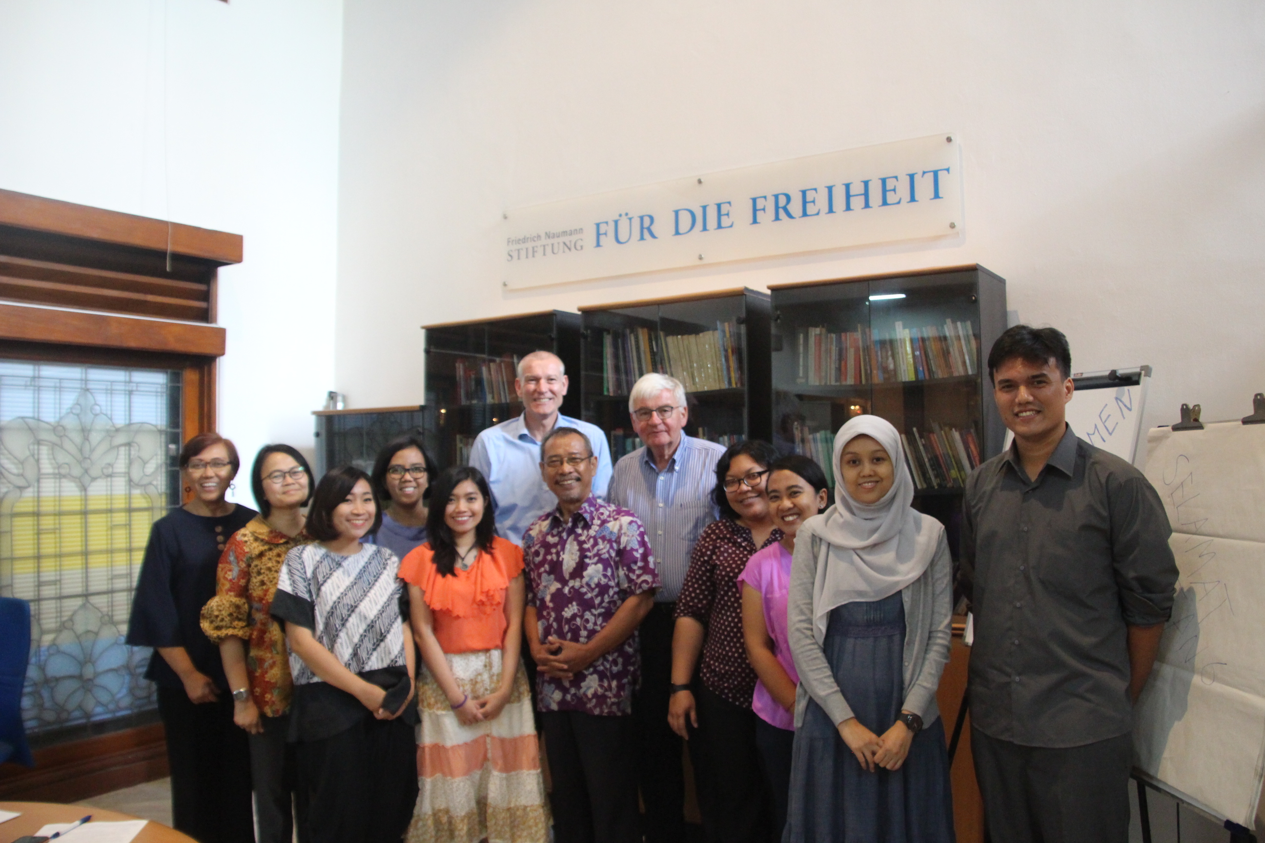 FNF Jakarta Team with Prof. Morlok