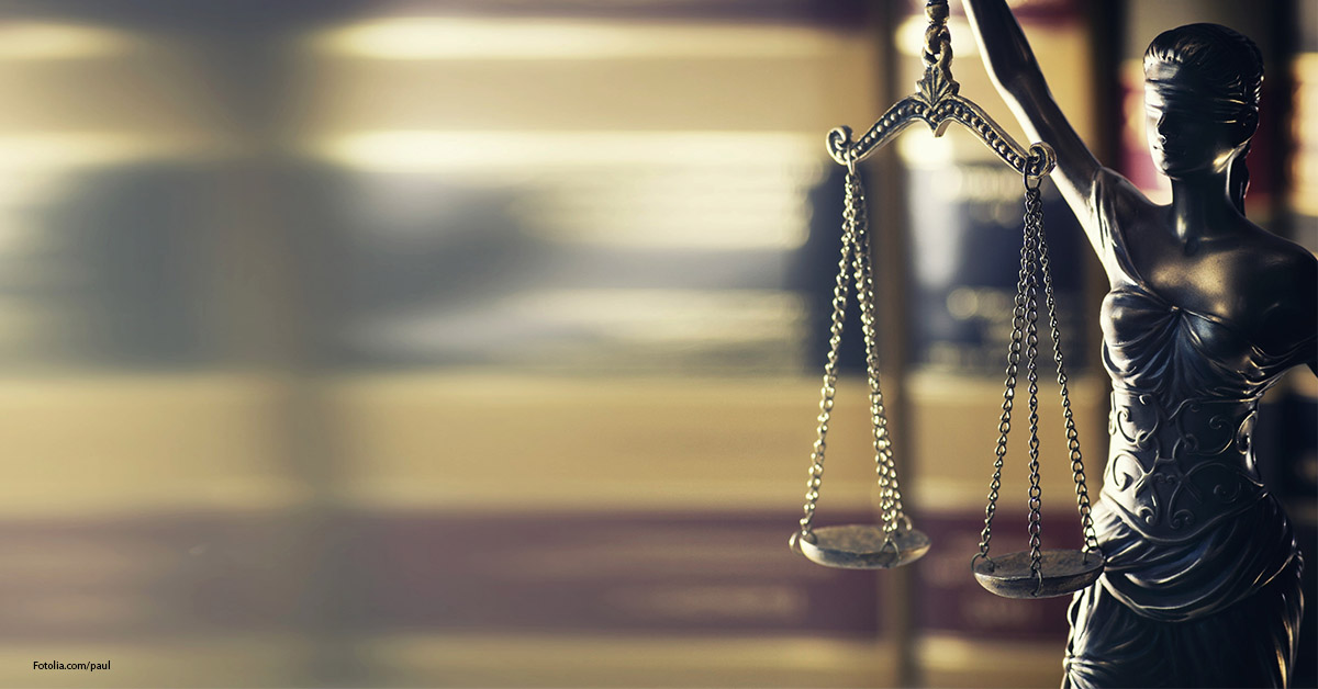 Justitia Göttin der Gerechtigkeit