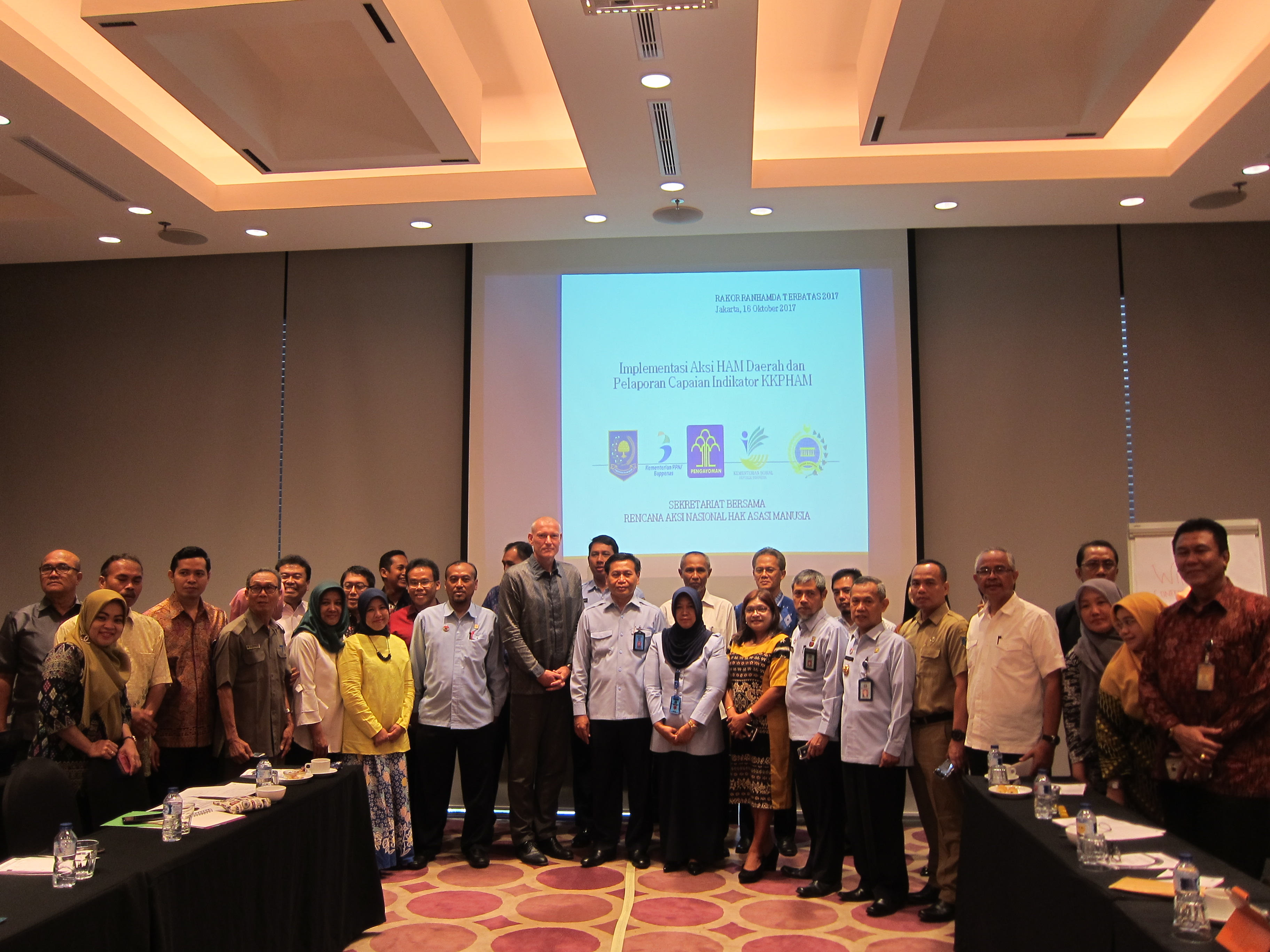 RAPAT KOORDINASI IMPLEMENTASI AKSI HAM DAERAH 2017&KABUPATEN/KOTA PEDULI HAM