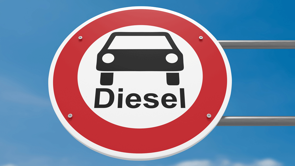 Diesel, Fahrverbot