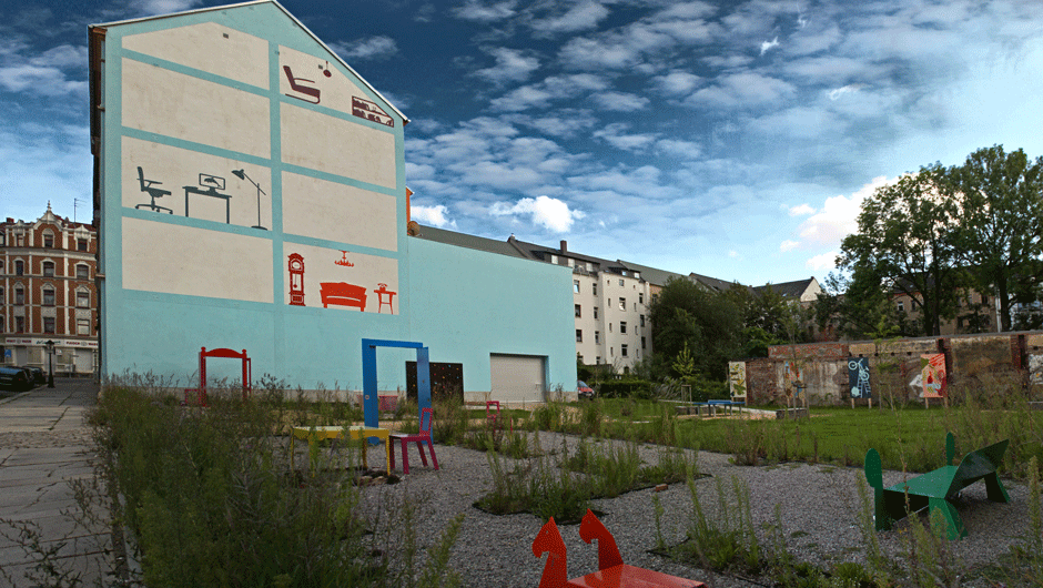 Kunstprojekt Sonnenberg Chemnitz