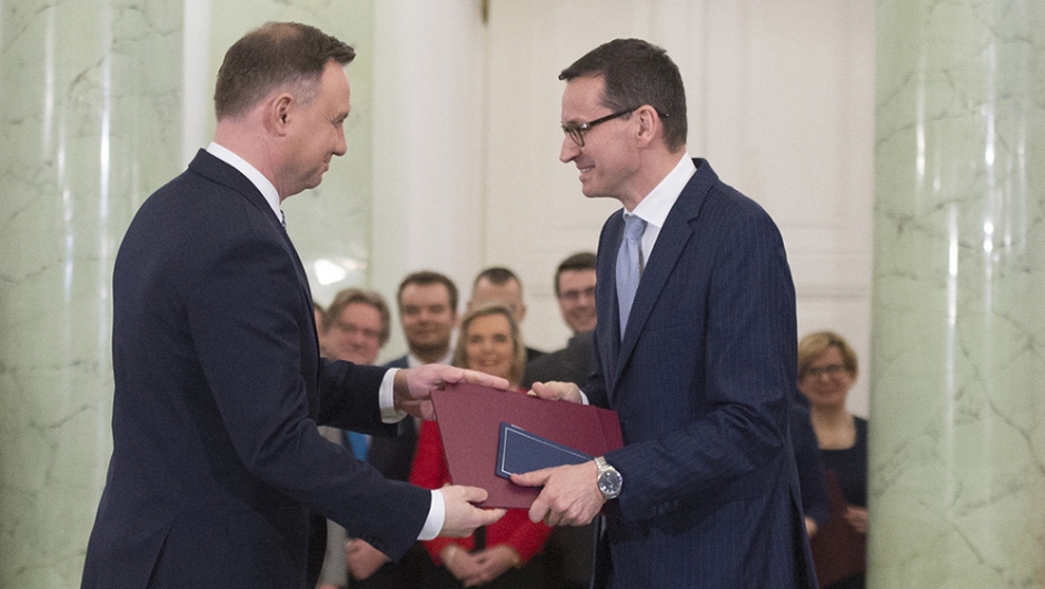Duda und Morawiecki