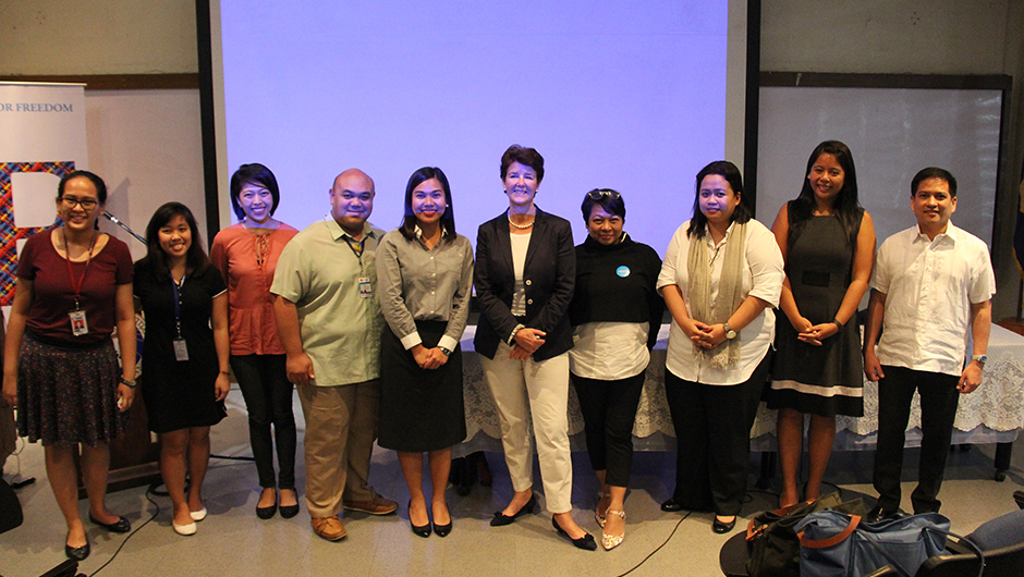 Dr. Birgit Grundmann human rights lecture in the Philippines