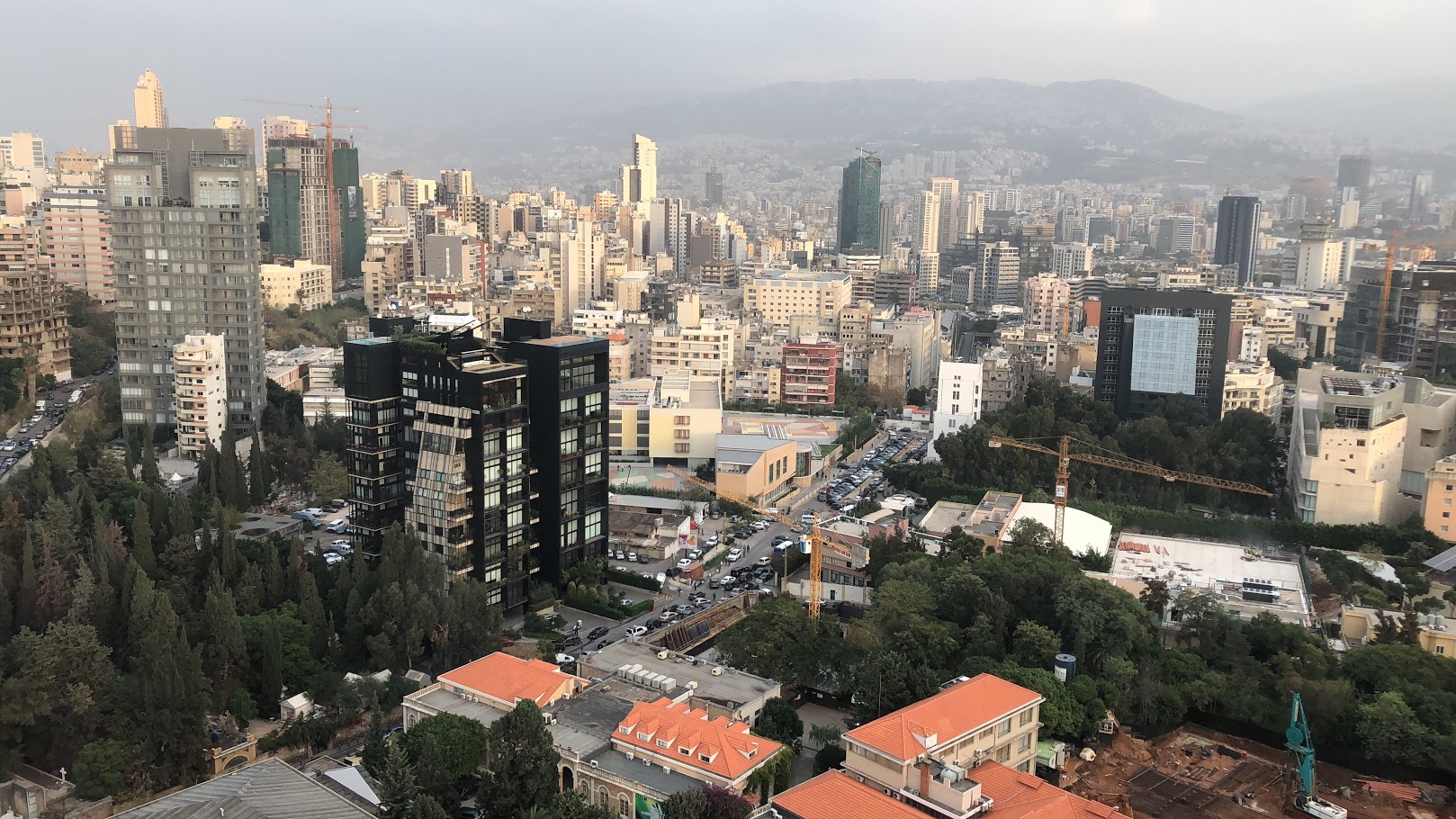 Blick auf Beirut Stadt