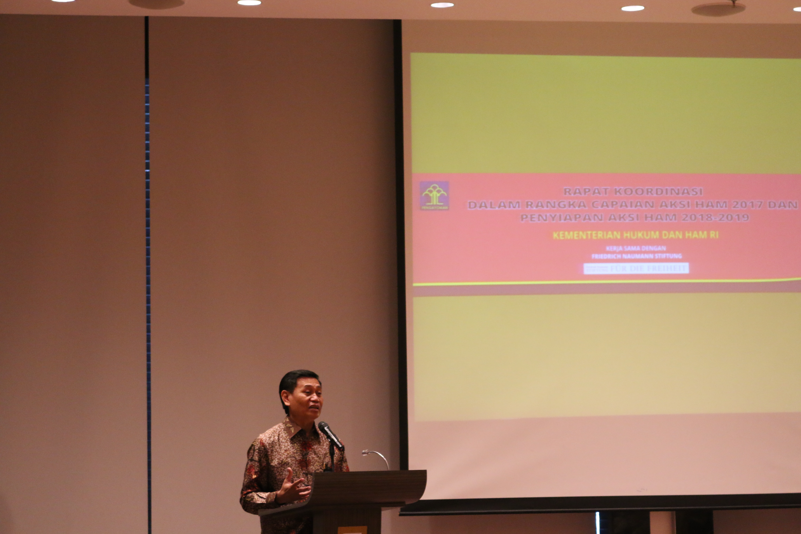 Rapat Koordinasi, Aksi HAM 2017