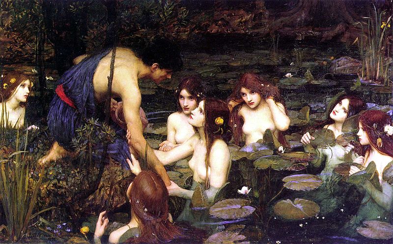 John William Waterhouse: "Hylas und die Nymphen" 