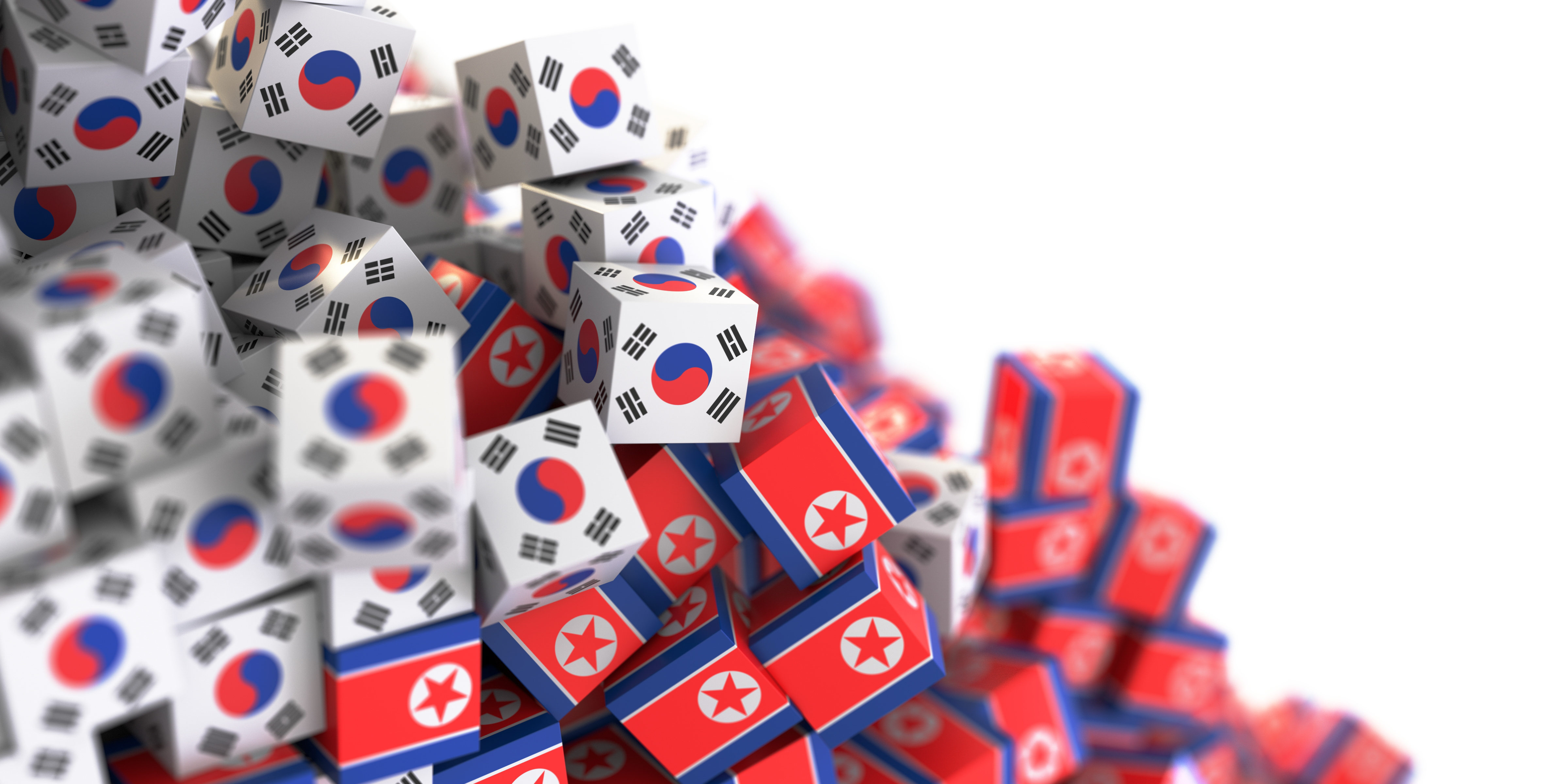 Keine stabile Angelegenheit - die Beziehung zwischen Nord- und Südkorea.