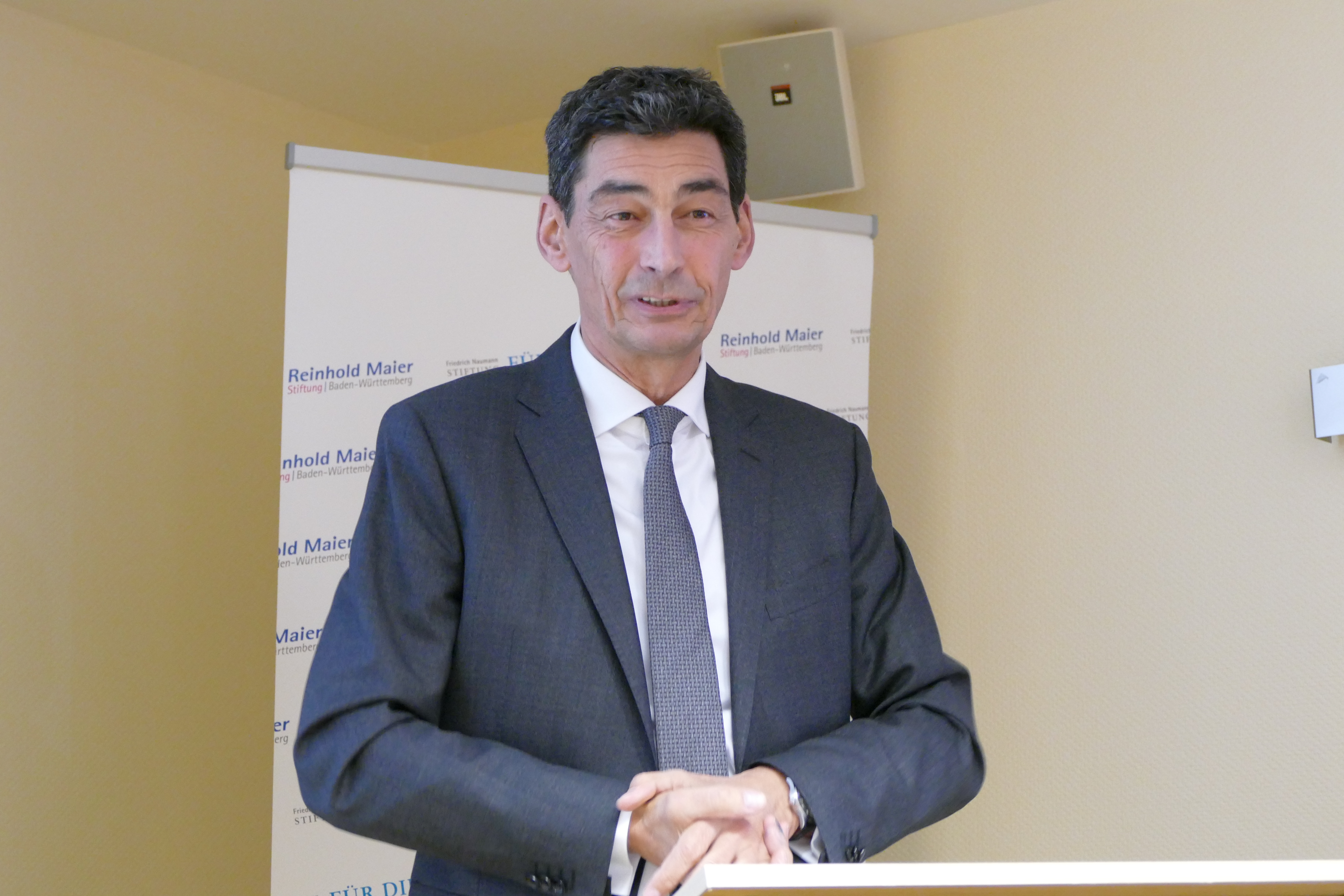 Bernhard Sibold, Präsident der Hauptverwaltung der Bundesbank in Baden-Württemberg