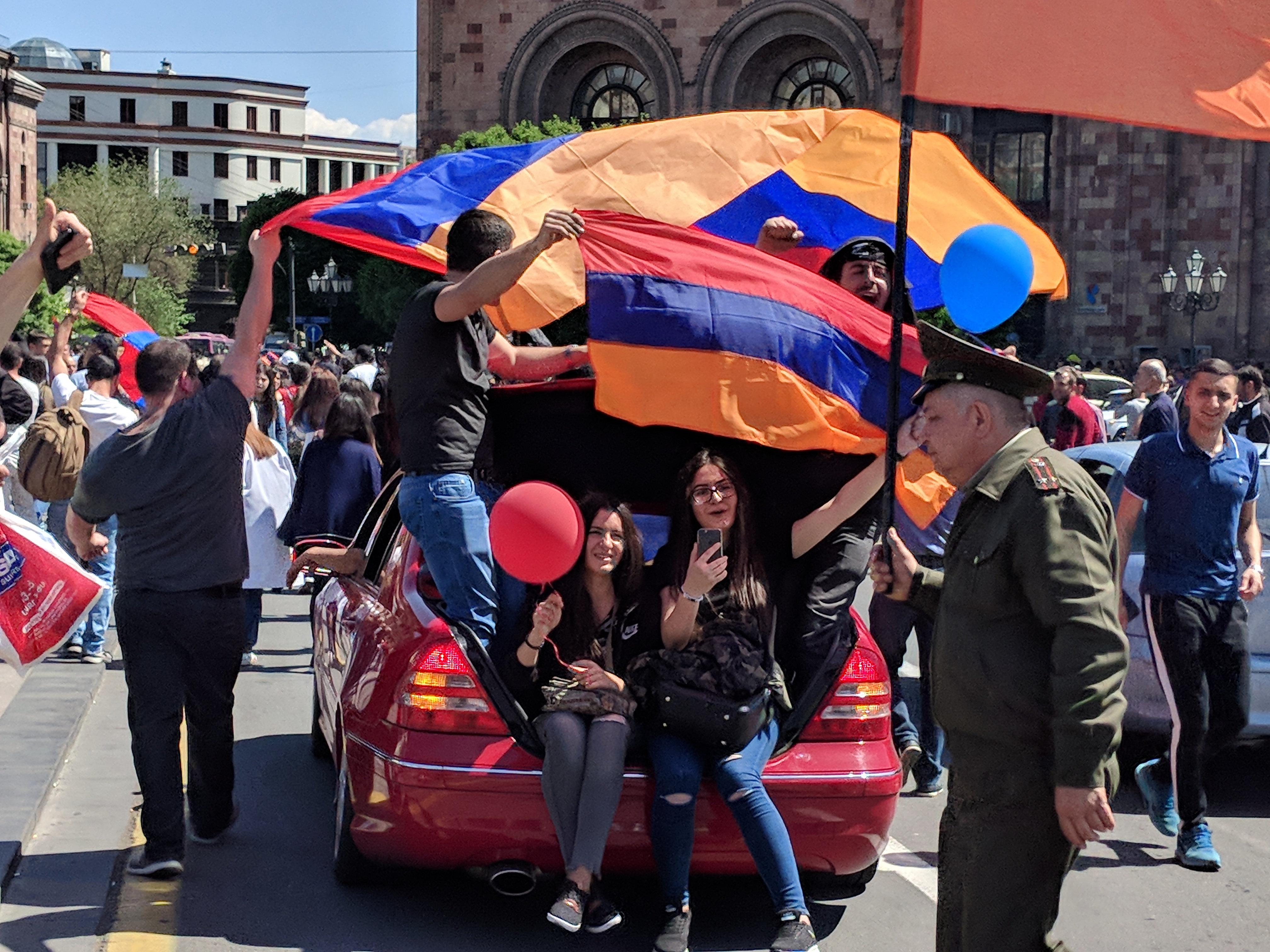 The feeling of the Yerevan protests