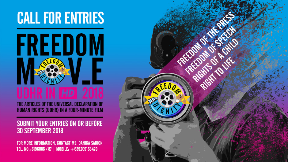 Freedom Mov_E 2018: UDHR in HD