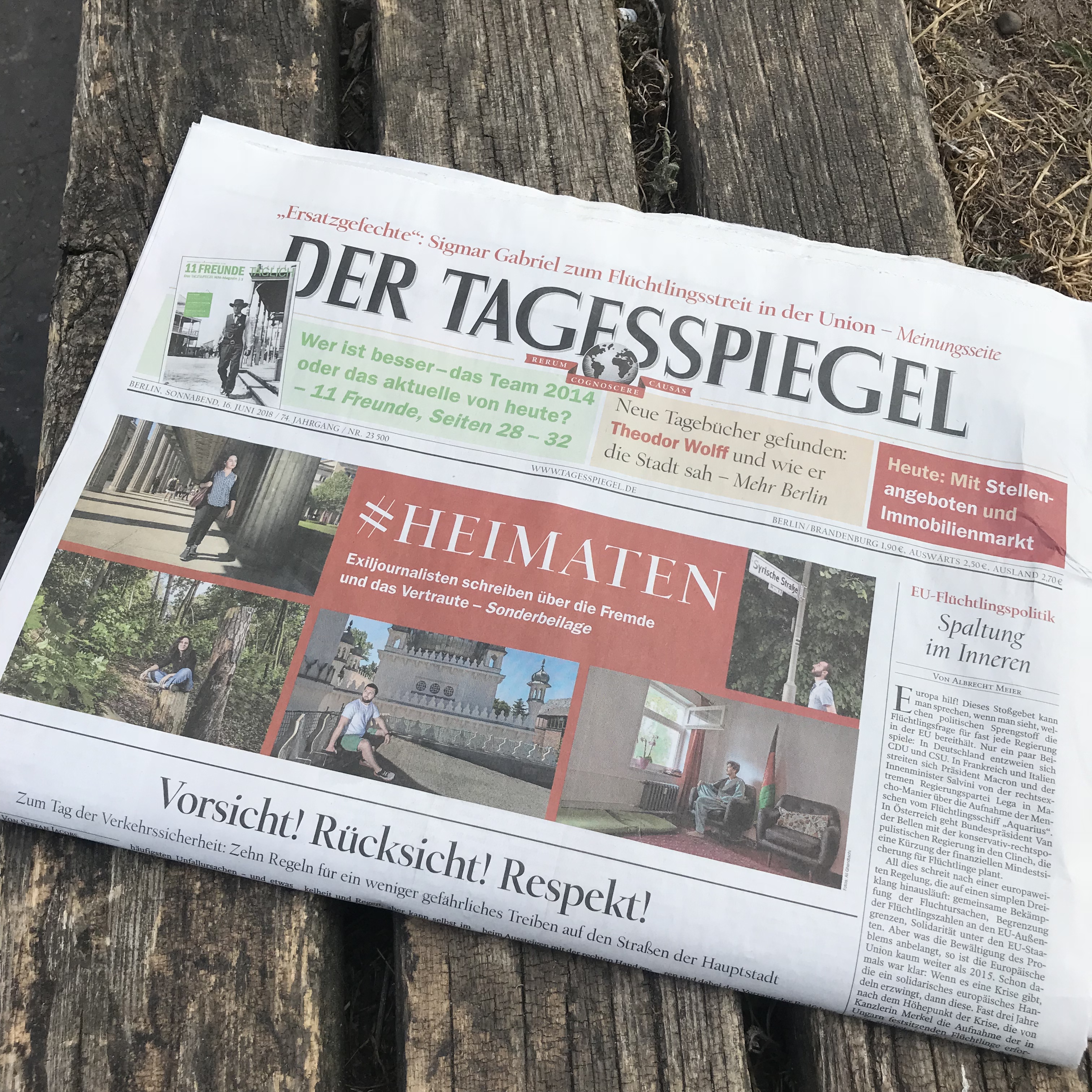  Eine Tagesspiegel-Beilage in Zusammenarbeit mit der Friedrich-Naumann-Stiftung für die Freiheit und der Robert Bosch Stiftung.