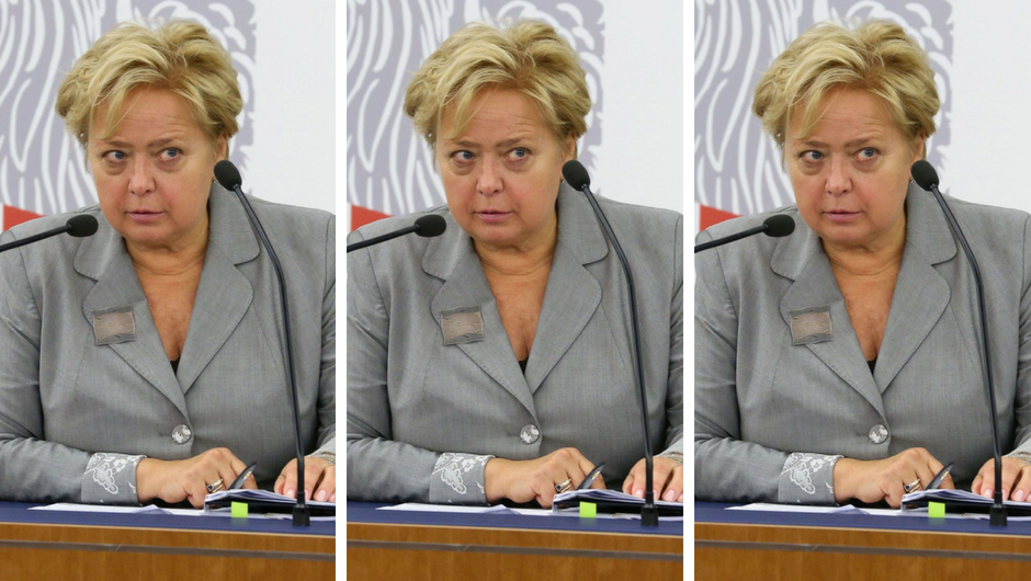 Die Präsidentin des Obersten Gerichtshofes, Malgorzata Gersdorf, verweigert sich gemeinsam mit weiteren Richtern dem von der Regierungsmehrheit beschlossenen Zwangsruhestand für Richter.