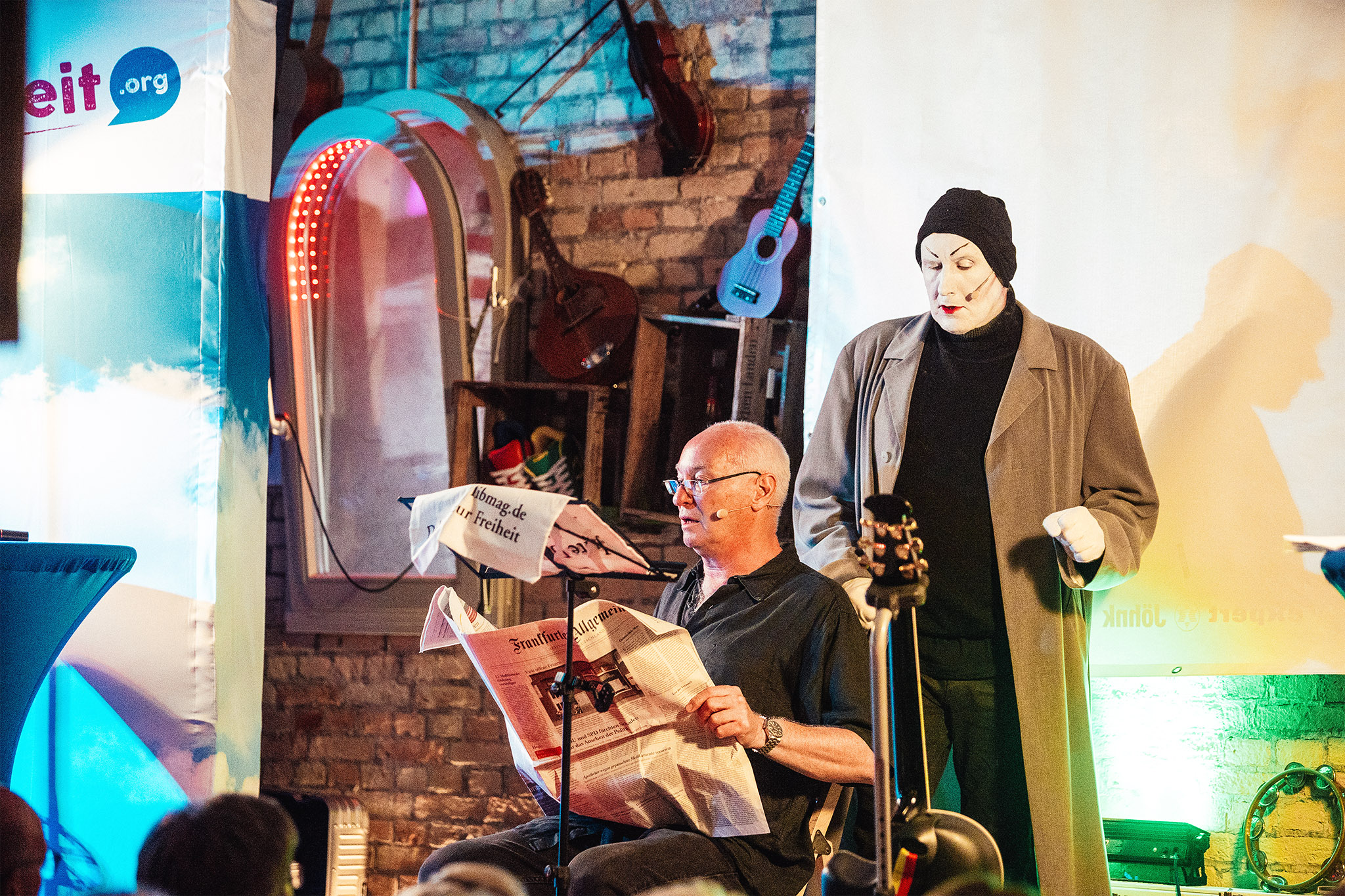 Richter und Roick in Aktion