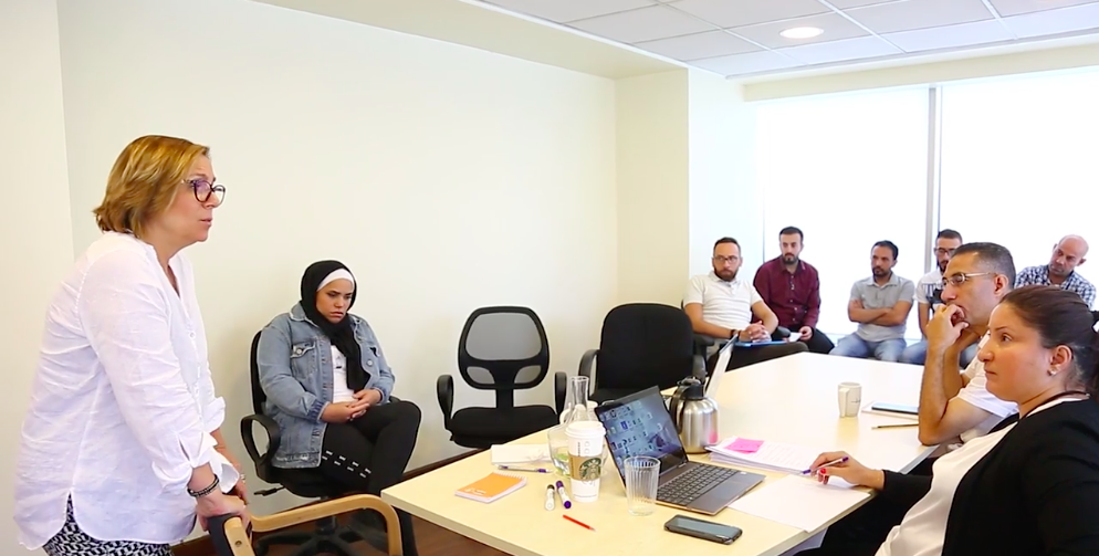 Mitarbeiter des unabhängigen Journalistennetzwerks „Arab Reporters for Investigative Journalism“ 