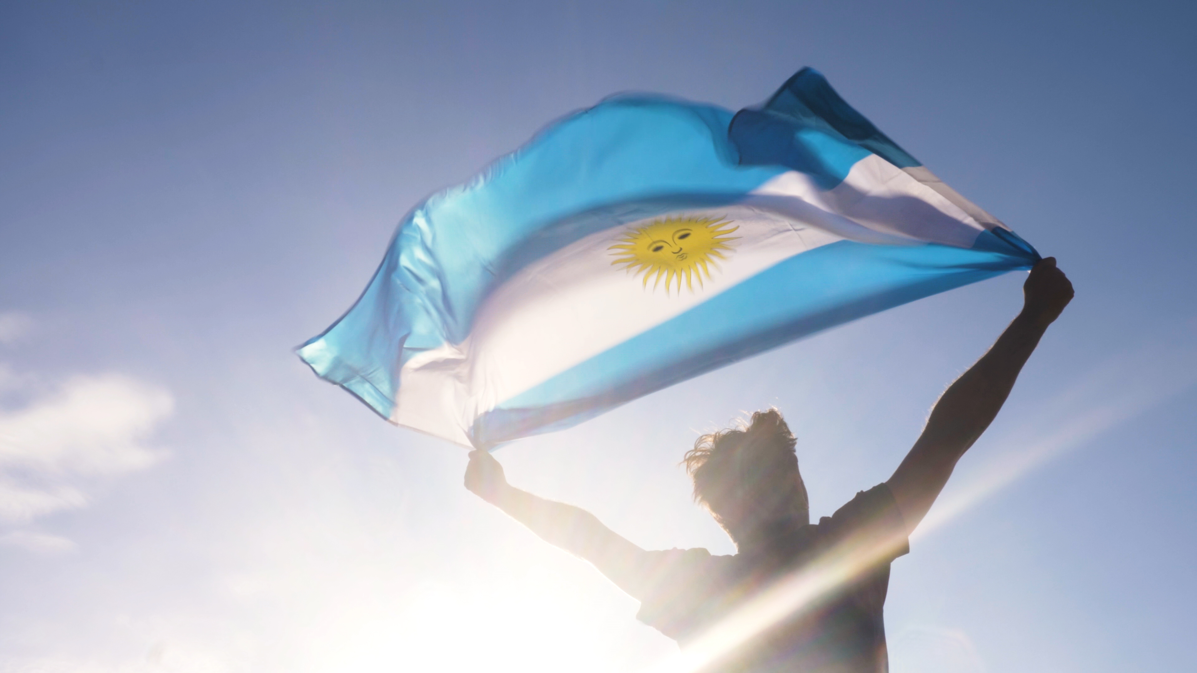 Argentinische Flagge
