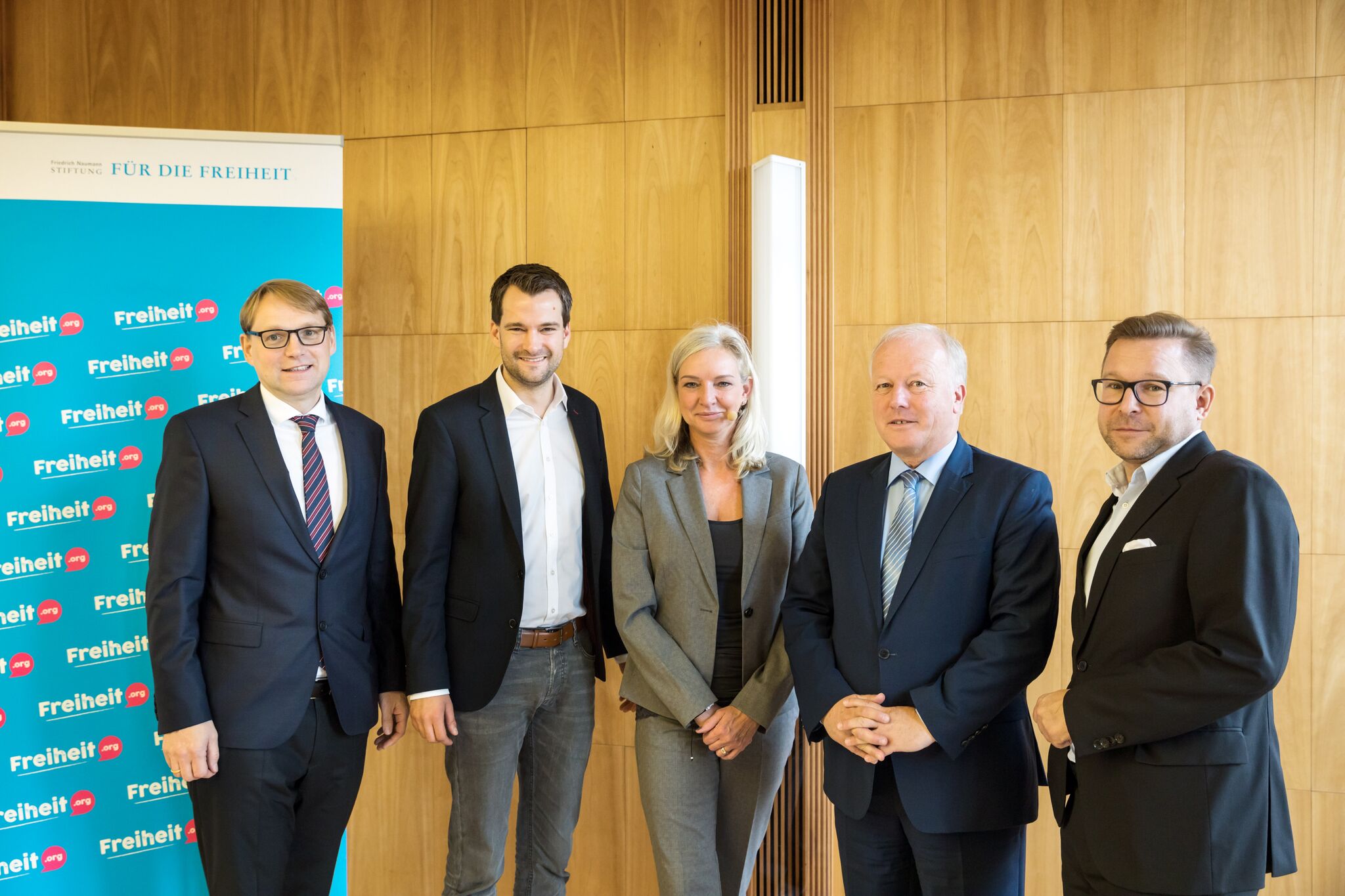 Die Veranstalter und Diskutanten