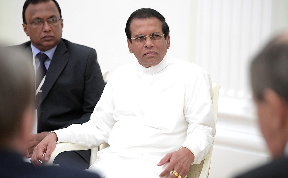 Sri Lankas Präsident Maithripala Sirisena