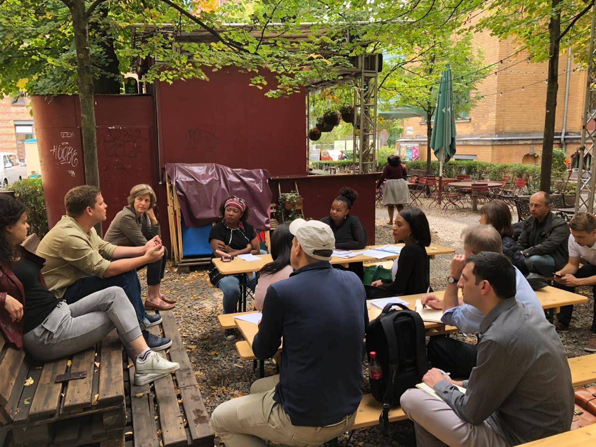 Die Gruppe in Berlin