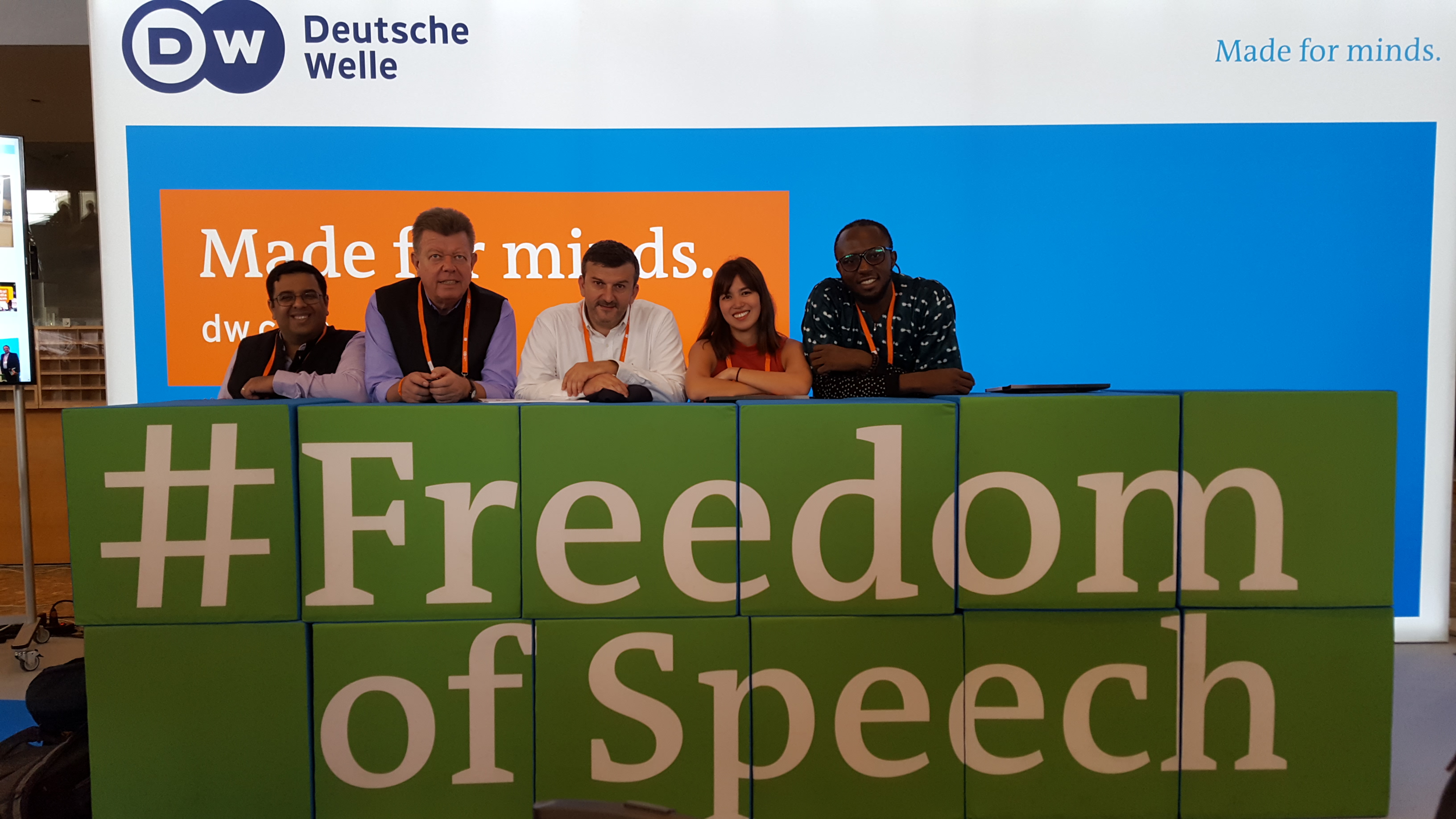 FNF panellists at DW GMF 2018 