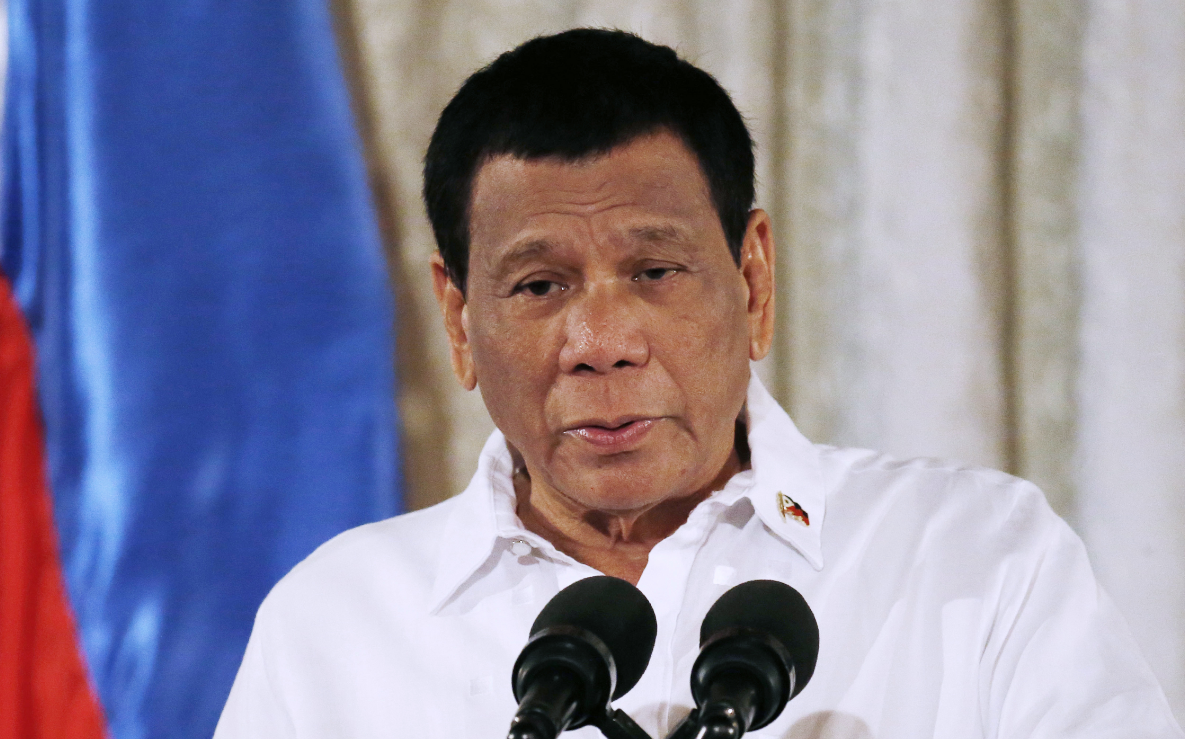 Rodrigo Duterte, Präsident der Philippinen.