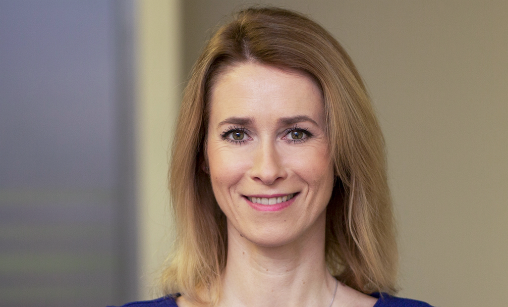 Kaja Kallas, Vorsitzende der Estnische Reformpartei.