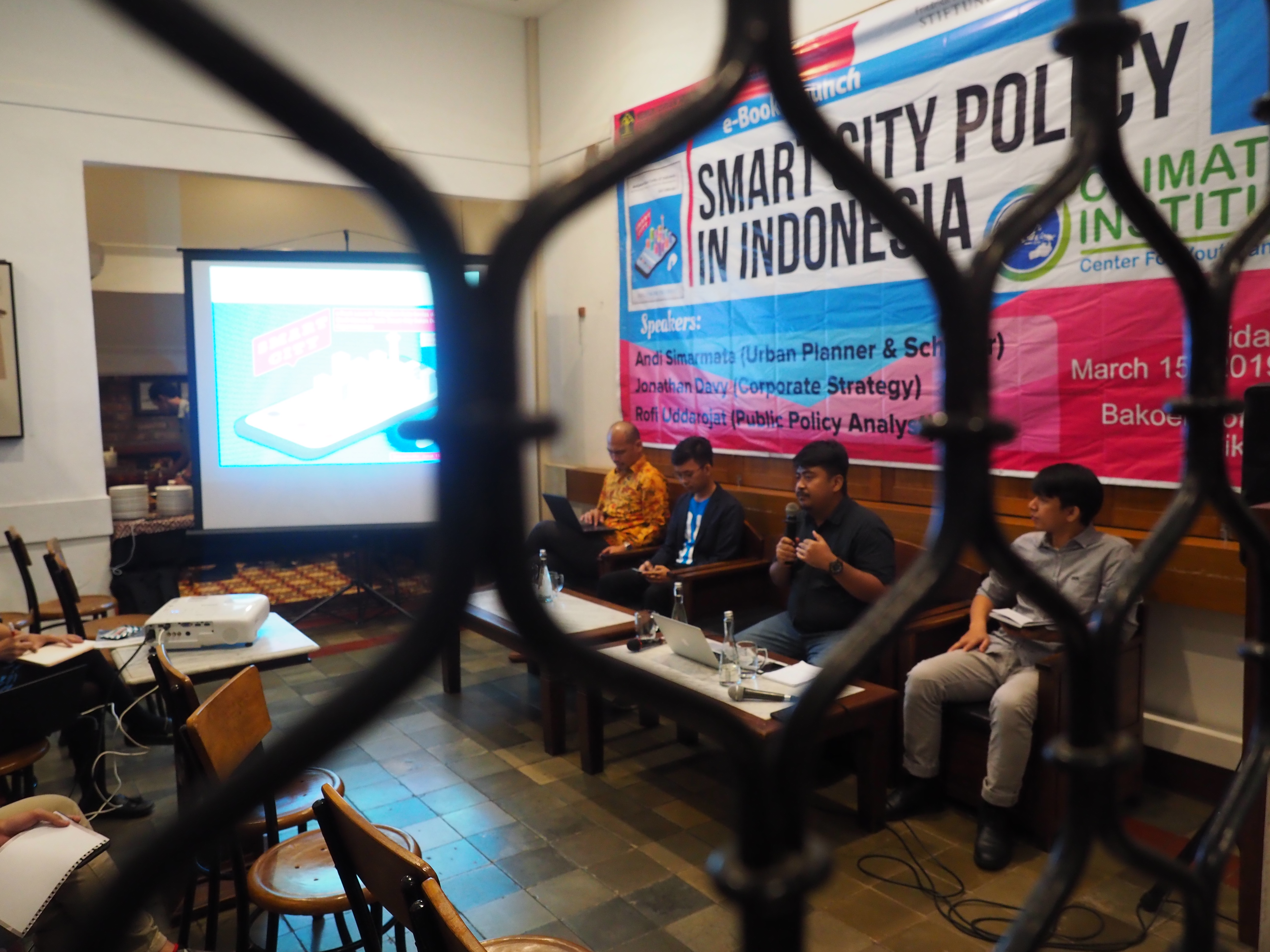 e-Book Launch Kebijakan Kota Cerdas di Indonesia, Jakarta, 15 Maret 2019