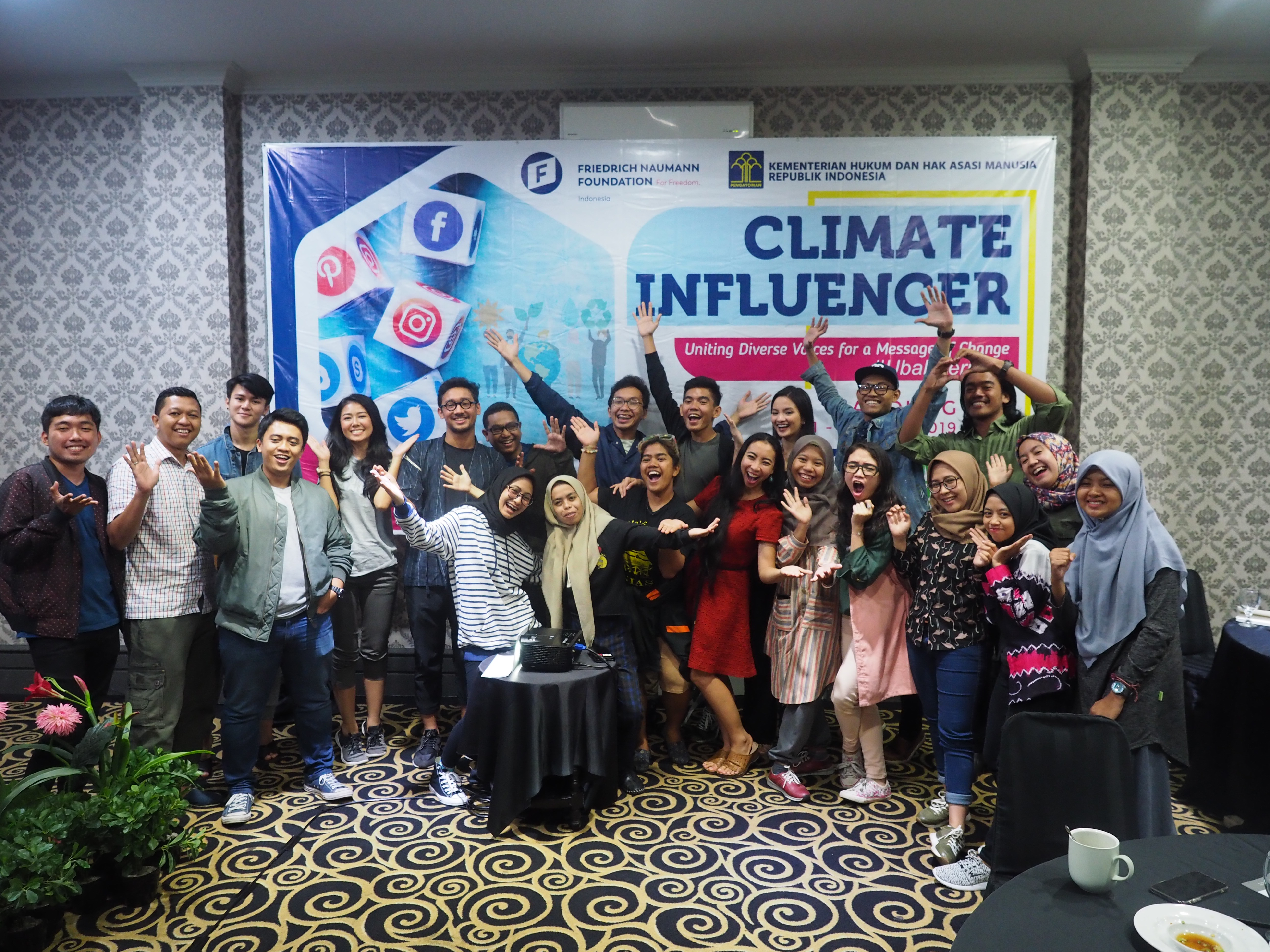 Workshop Climate Influencer Meeting 2019, Bandung, 11-13 April 2019
