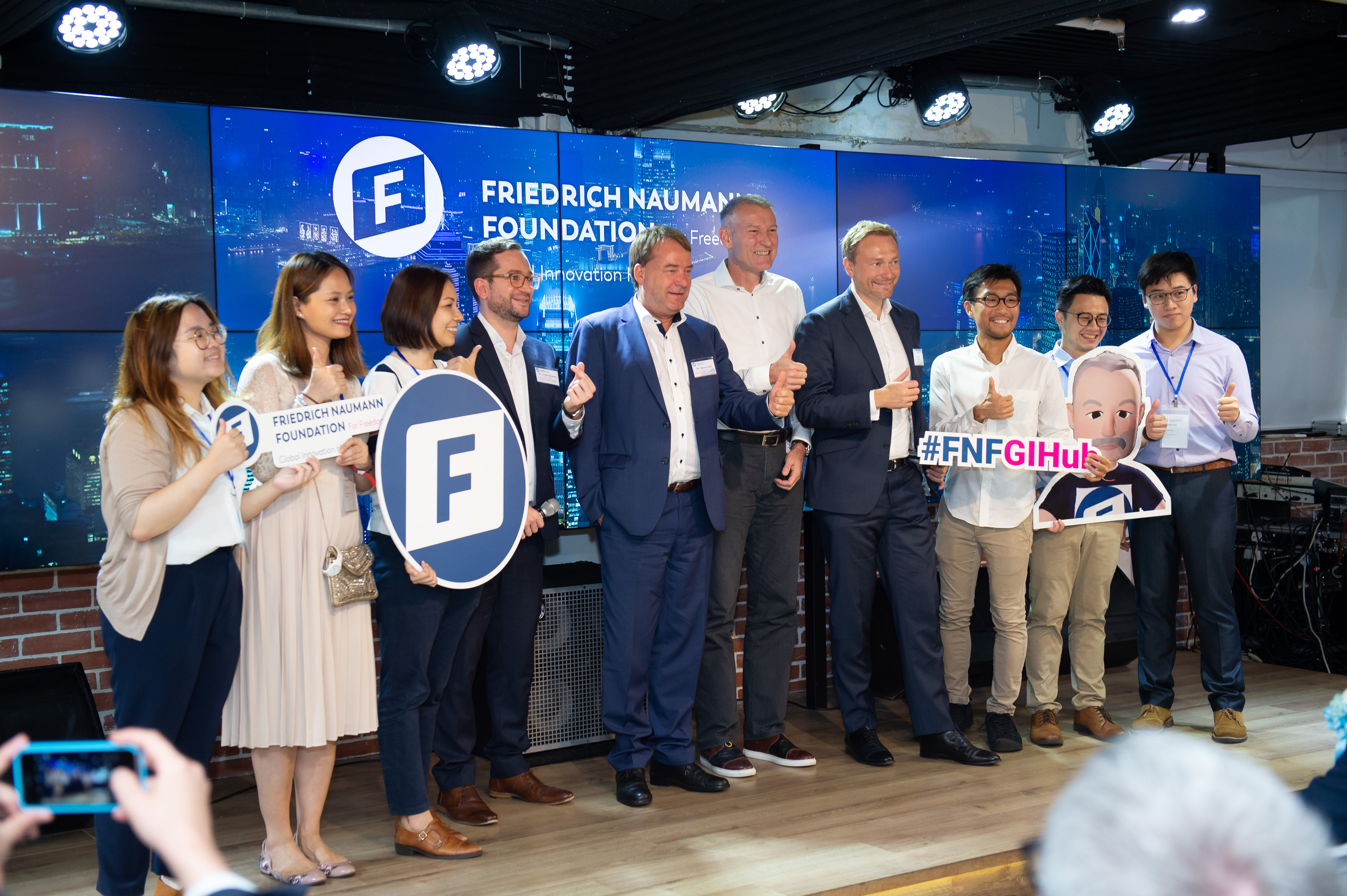 Eröffnung des Global Innovation Hub in Hong Kong