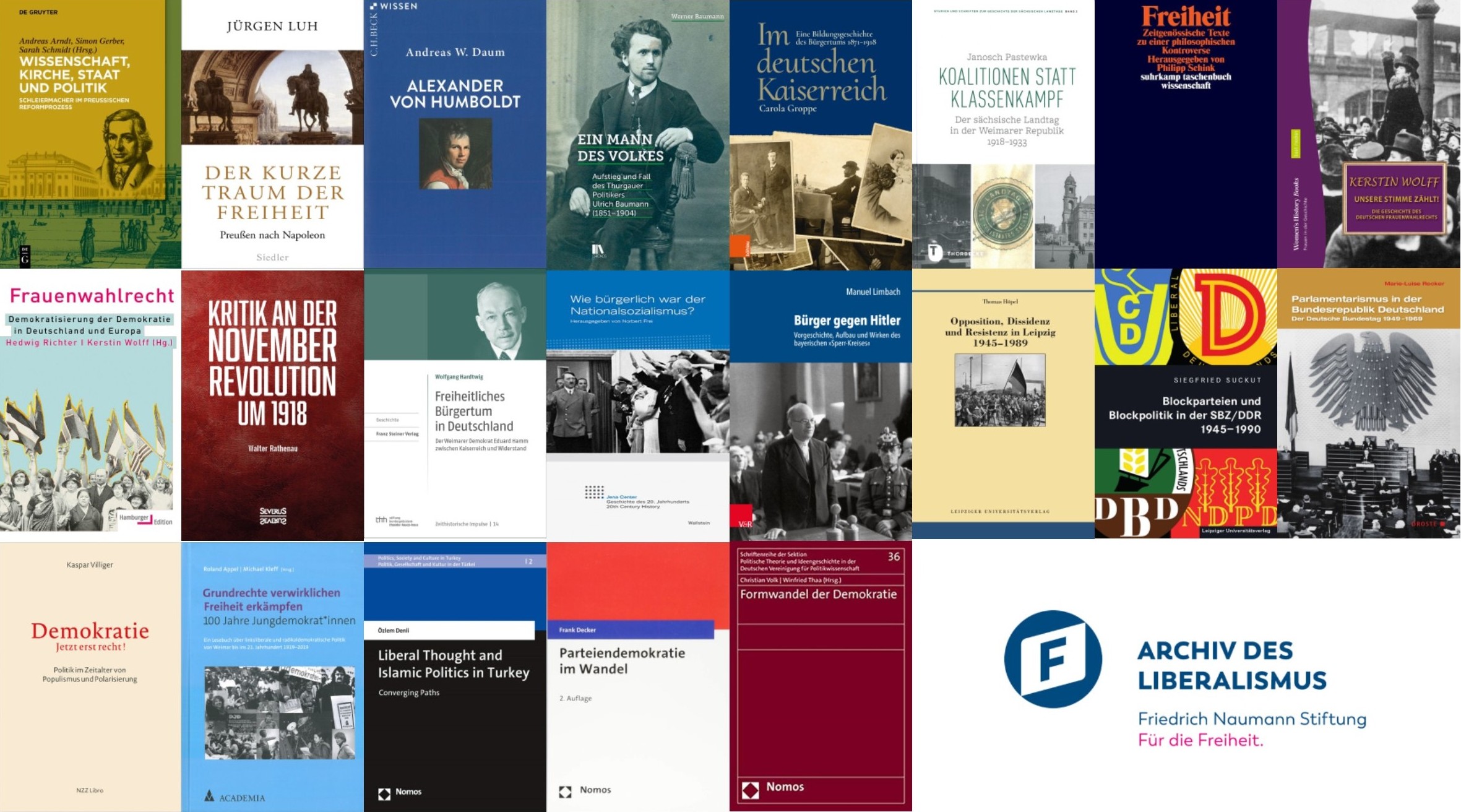 Online-Rezensionen des Jahrbuchs zur Liberalismus-Forschung 1/2019