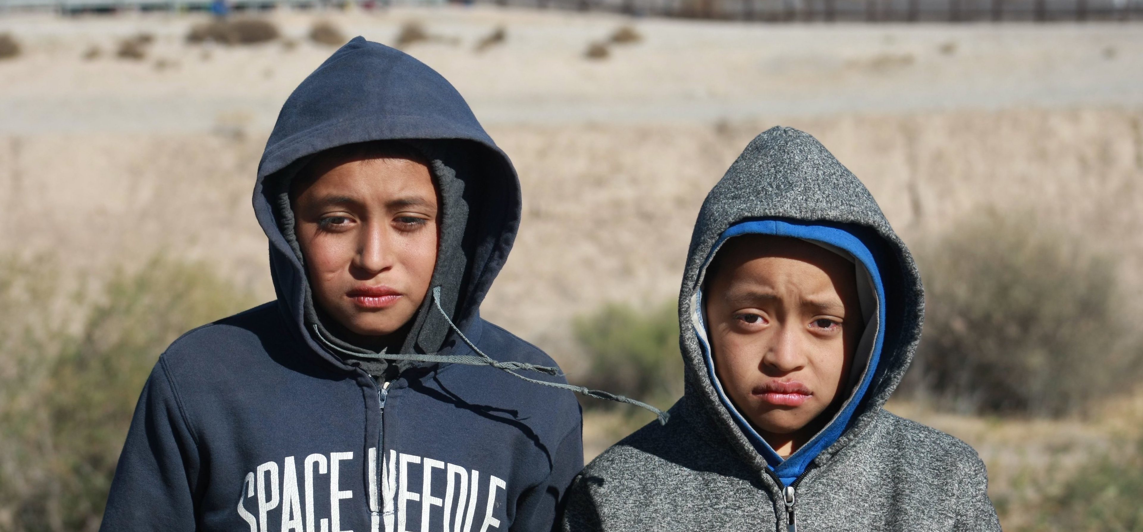 Kinder aus Guatemala sitzen auf dem Weg in die USA in Mexiko fest.
