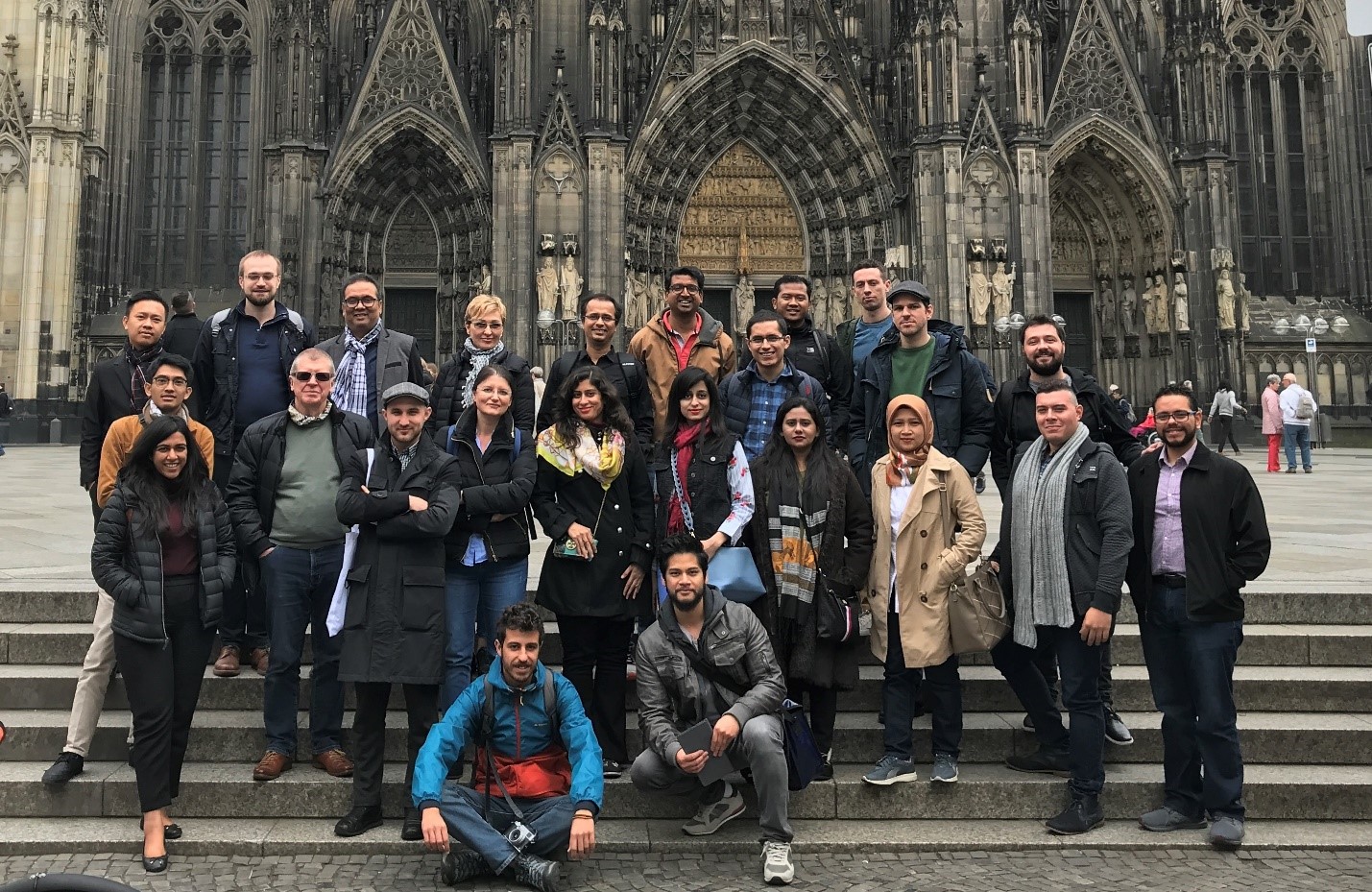 Peserta dari berbagai negara