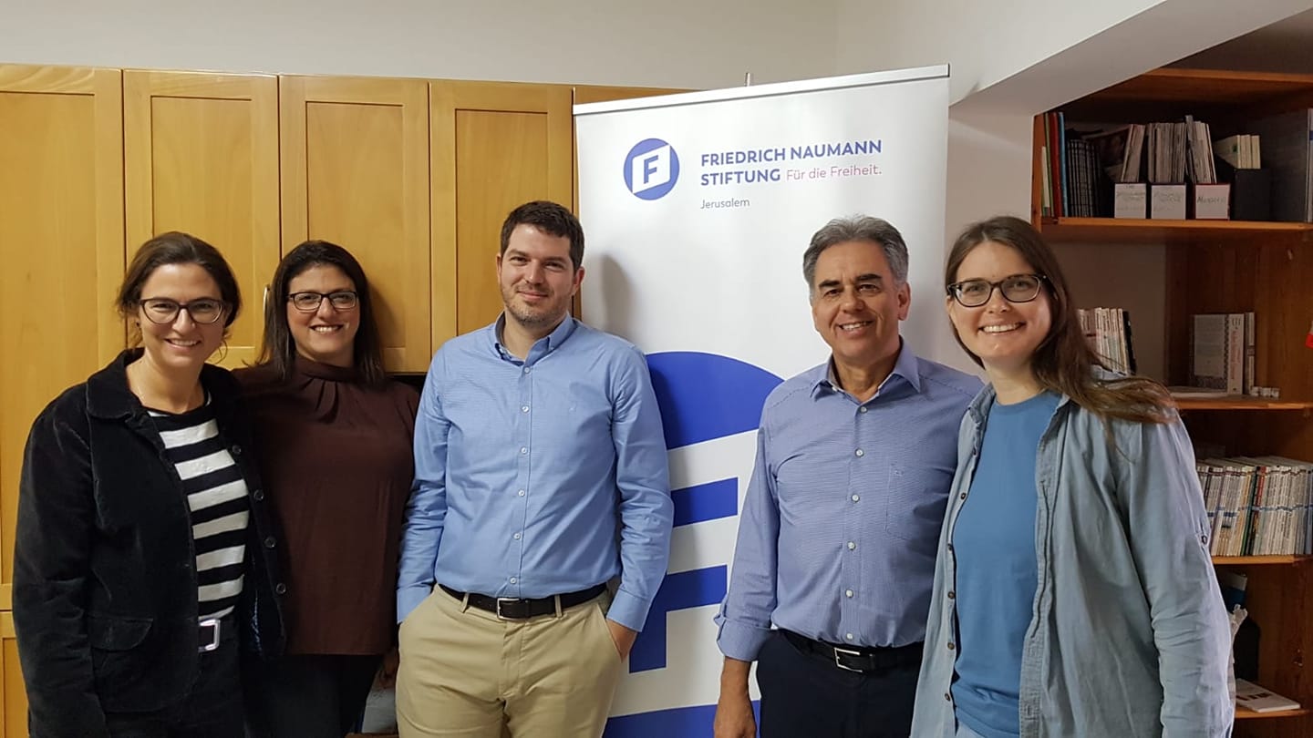 Discussing Working Plan for 2020 with Jerusalem Institute for Policy Research 