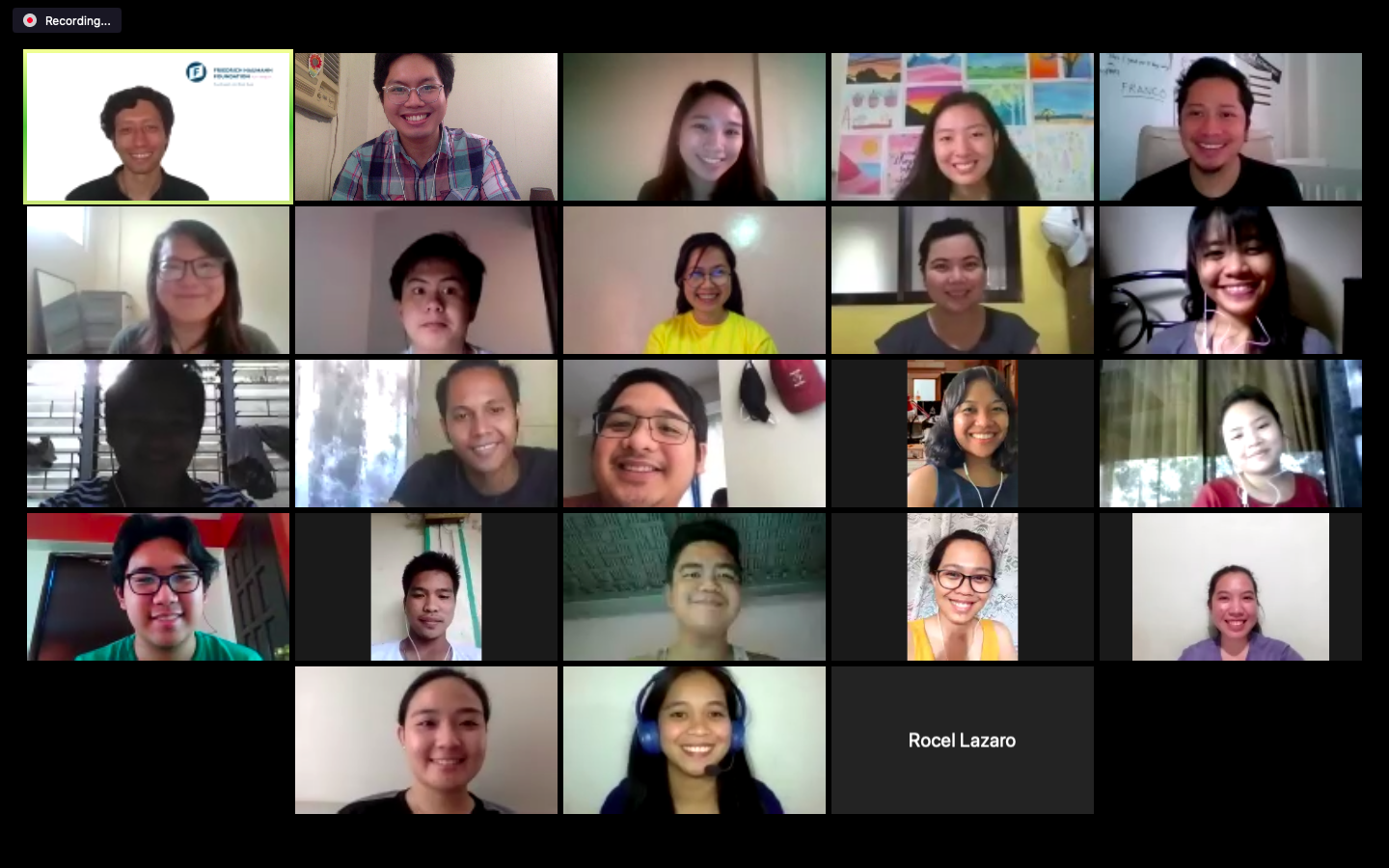 Online Youth Training of Trainers