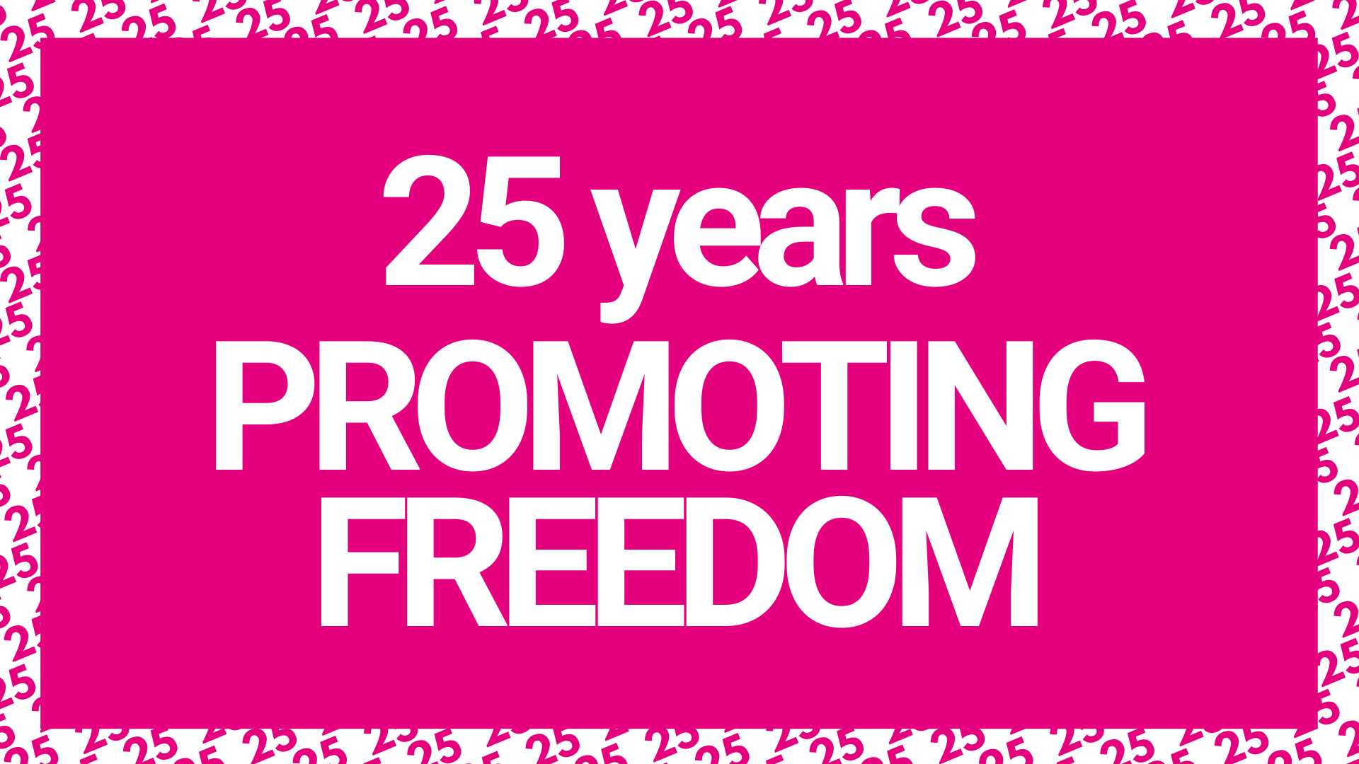 IAF: 25 Years Promoting Freedom