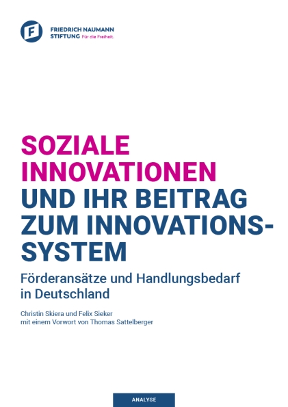 Soziale Innovationen und ihr Beitrag zum Innovationssystem
