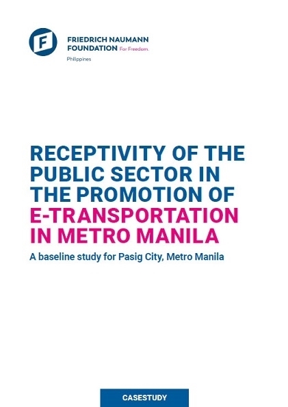 Receptivity of the Public Sector in the Promotion of E-Transport in Metro Manila