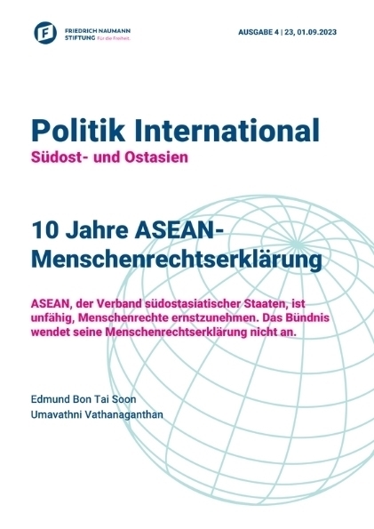 10 Jahre ASEAN-Menschenrechtserklärung