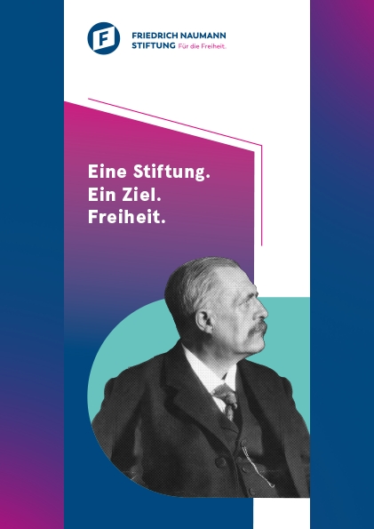 Infoflyer Friedrich-Naumann-Stiftung für die Freiheit
